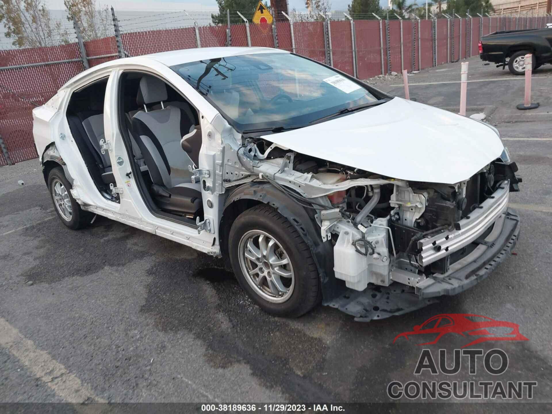 TOYOTA PRIUS 2017 - JTDKBRFU7H3039647