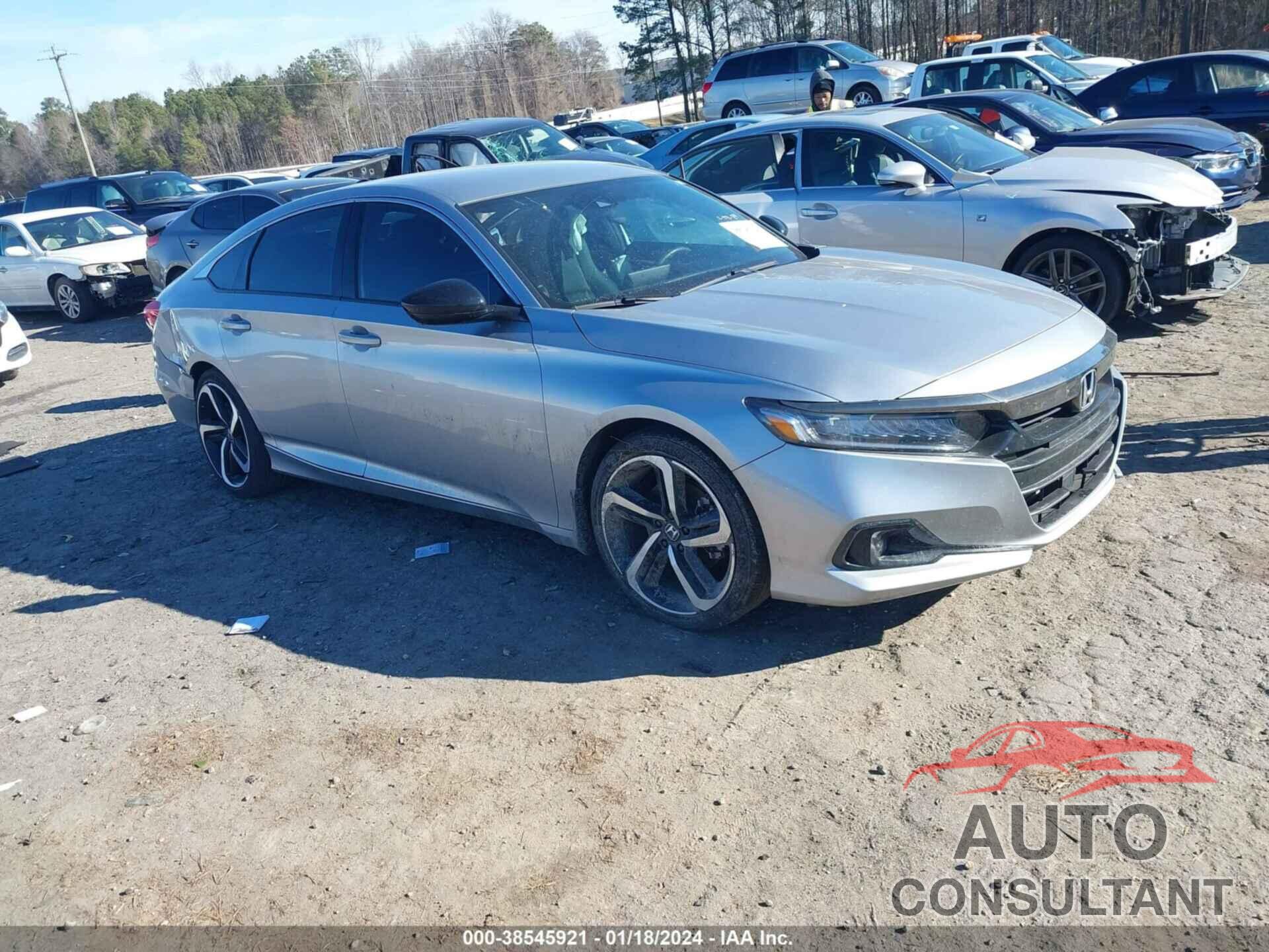 HONDA ACCORD 2022 - 1HGCV1F36NA095169