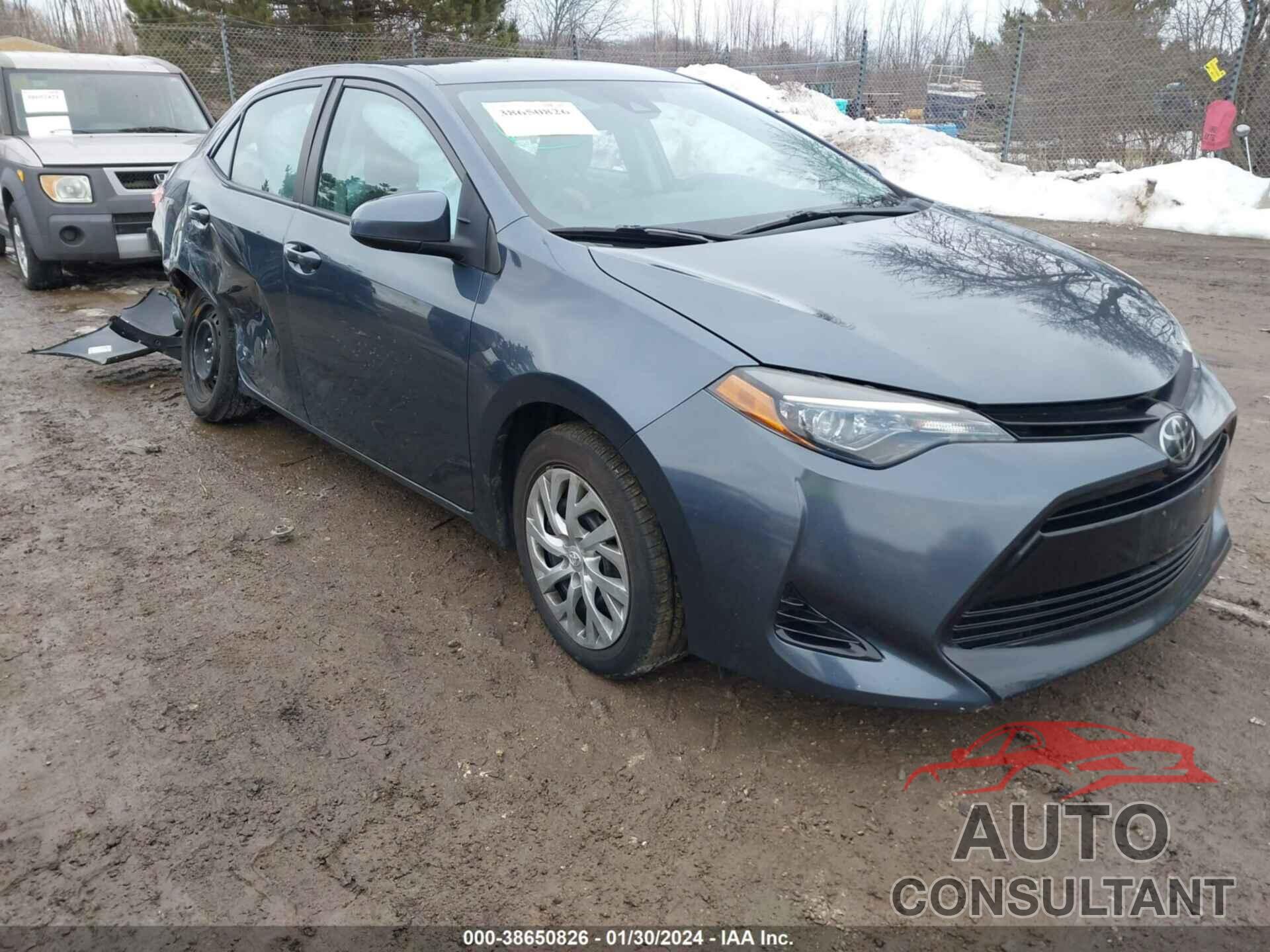 TOYOTA COROLLA 2019 - 2T1BURHE0KC148773