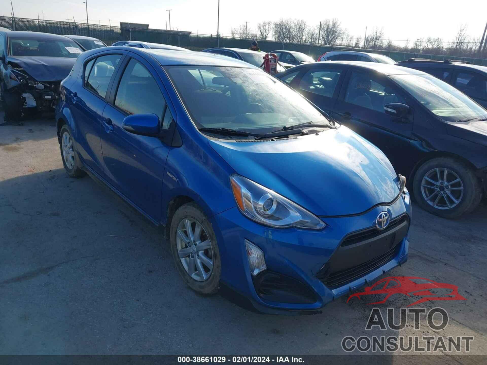 TOYOTA PRIUS C 2017 - JTDKDTB3XH1596018