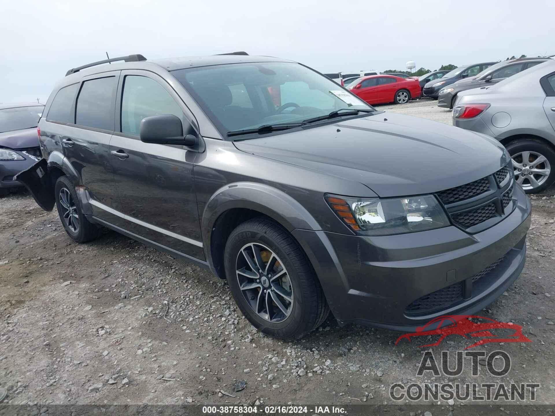 DODGE JOURNEY 2018 - 3C4PDCAB5JT521434