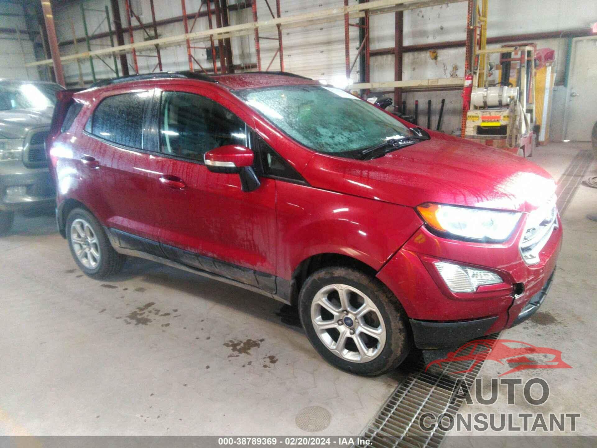 FORD ECOSPORT 2018 - MAJ3P1TE7JC168746