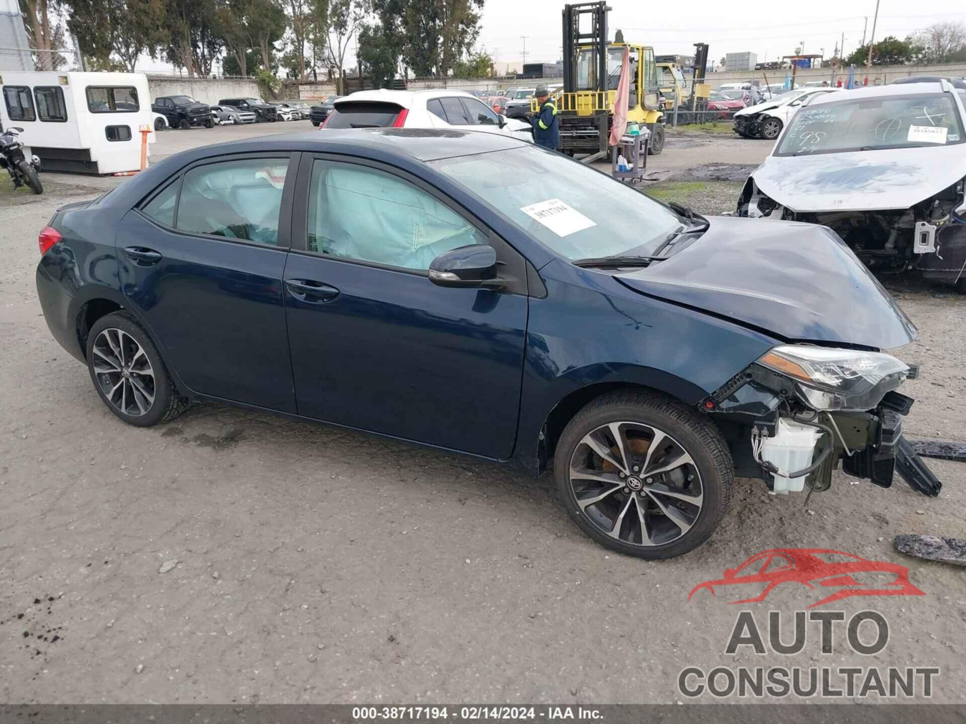 TOYOTA COROLLA 2018 - 5YFBURHE6JP745070