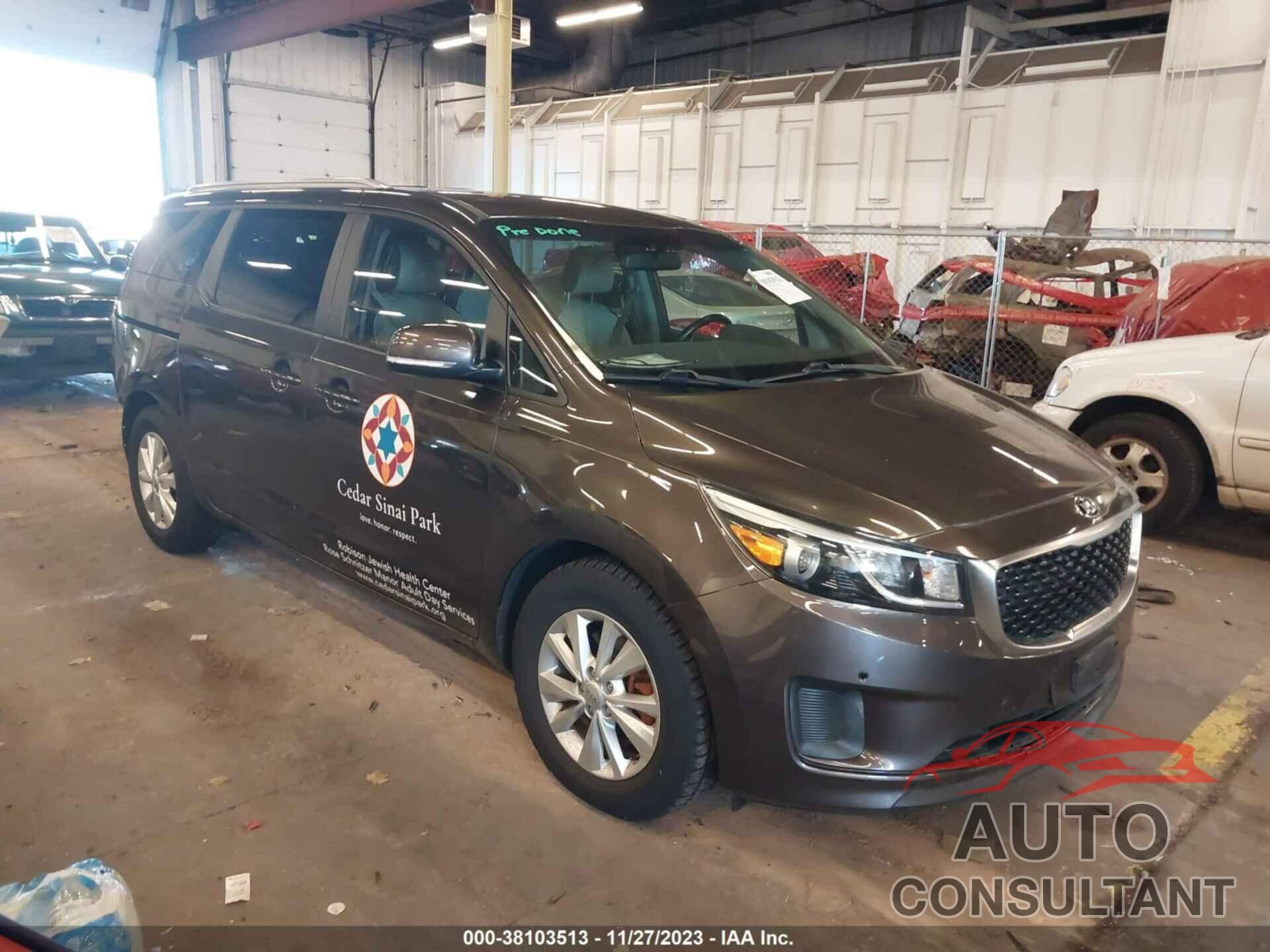 KIA SEDONA 2016 - KNDMB5C19G6216434