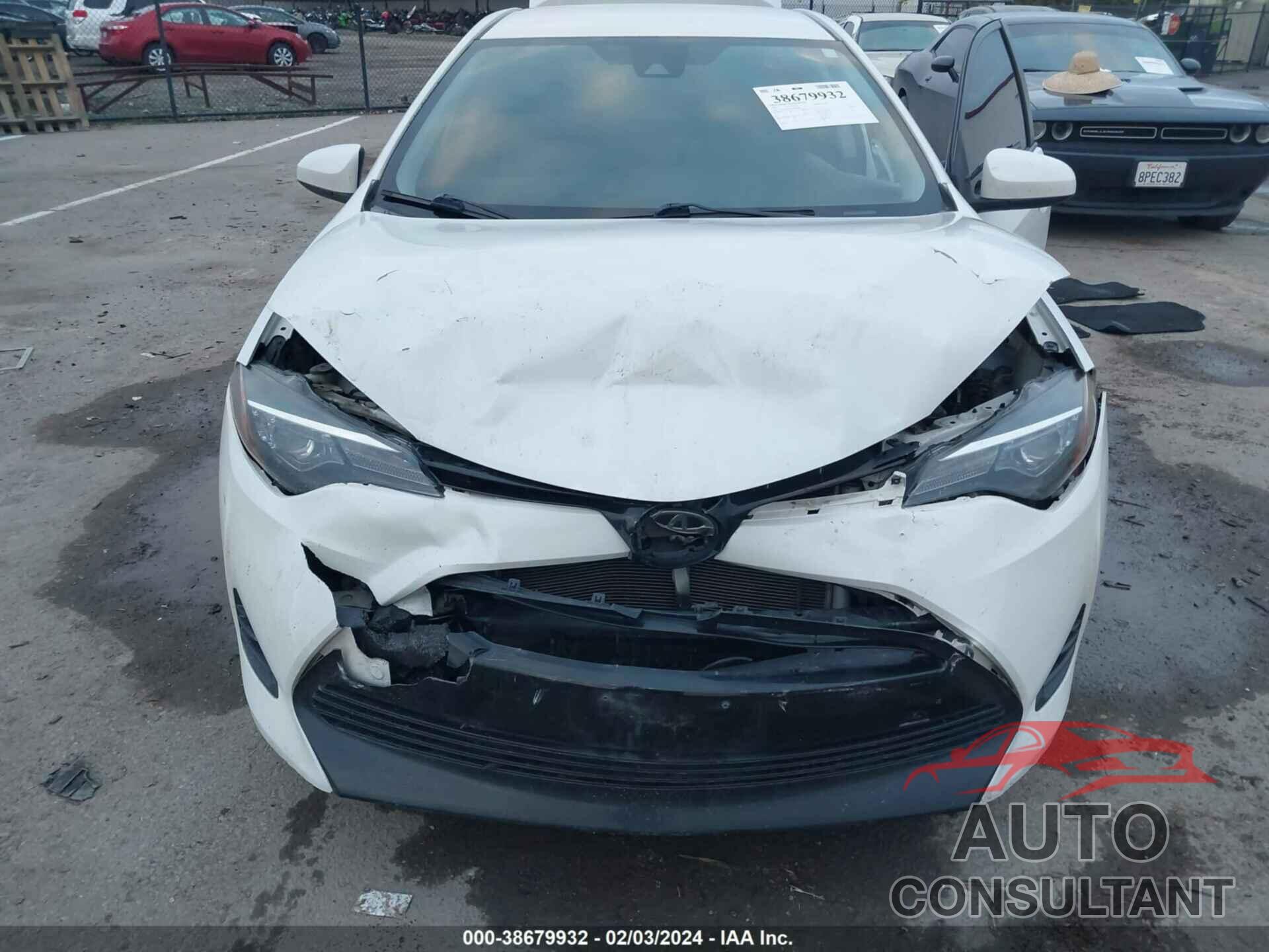 TOYOTA COROLLA 2017 - 5YFBURHE4HP682688