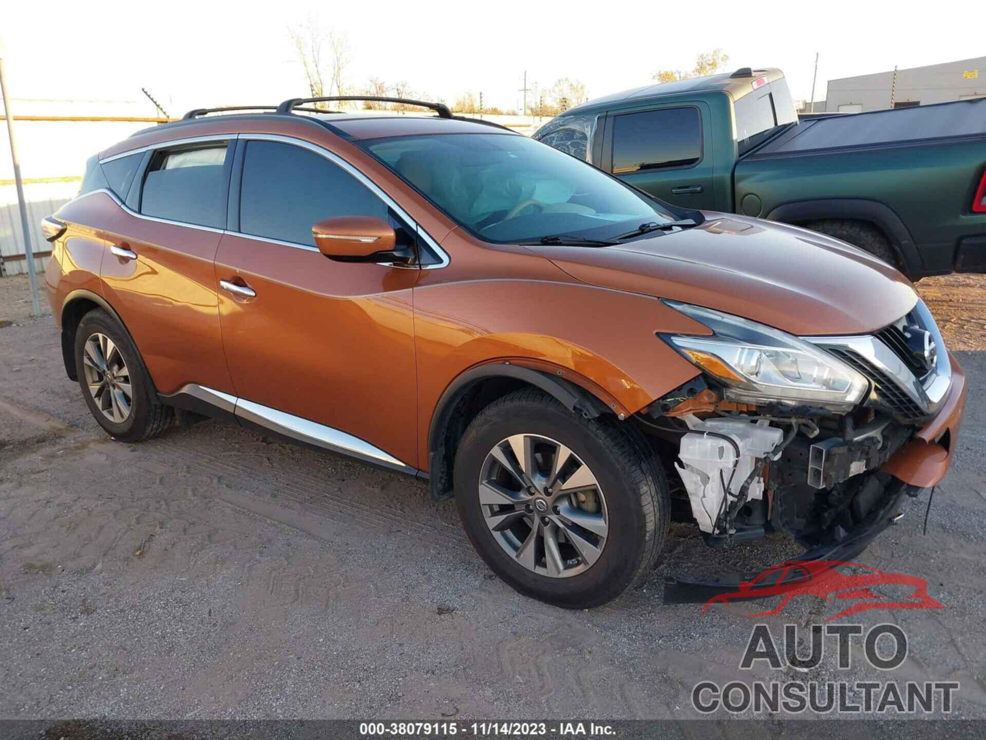 NISSAN MURANO 2015 - 5N1AZ2MG3FN268688