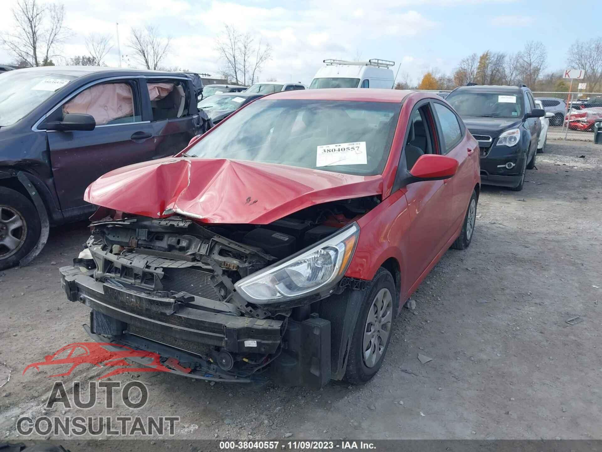 HYUNDAI ACCENT 2016 - KMHCT4AE4GU159382