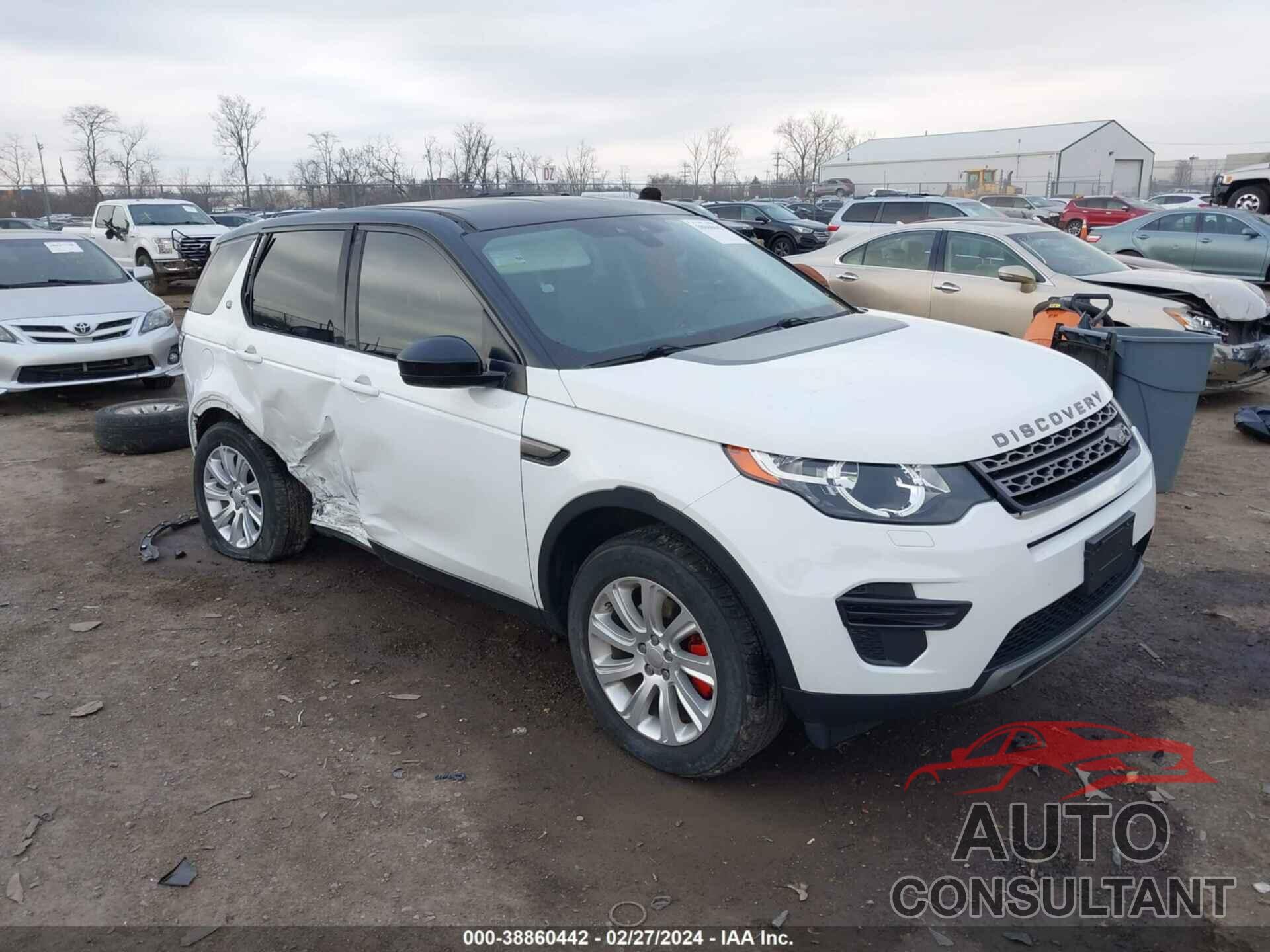 LAND ROVER DISCOVERY SPORT 2016 - SALCP2BG8GH550761