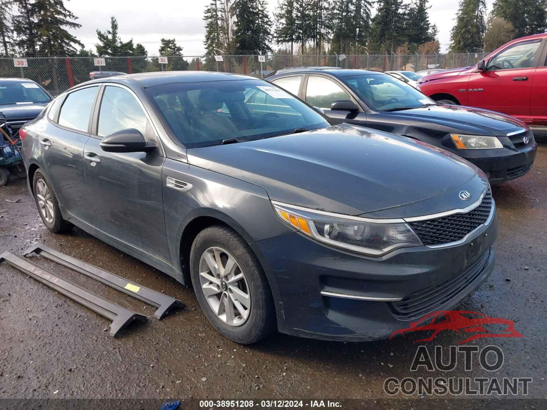 KIA OPTIMA 2016 - KNAGT4L35G5079517