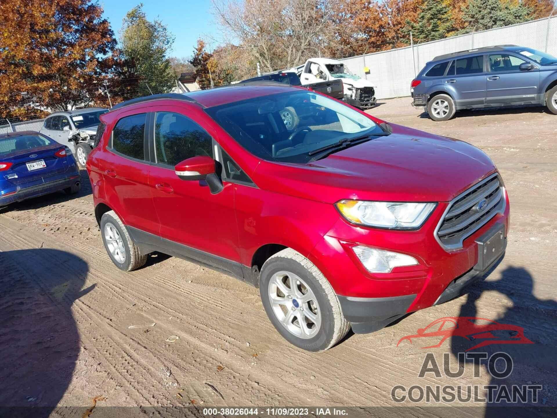 FORD ECOSPORT 2018 - MAJ6P1UL0JC207851