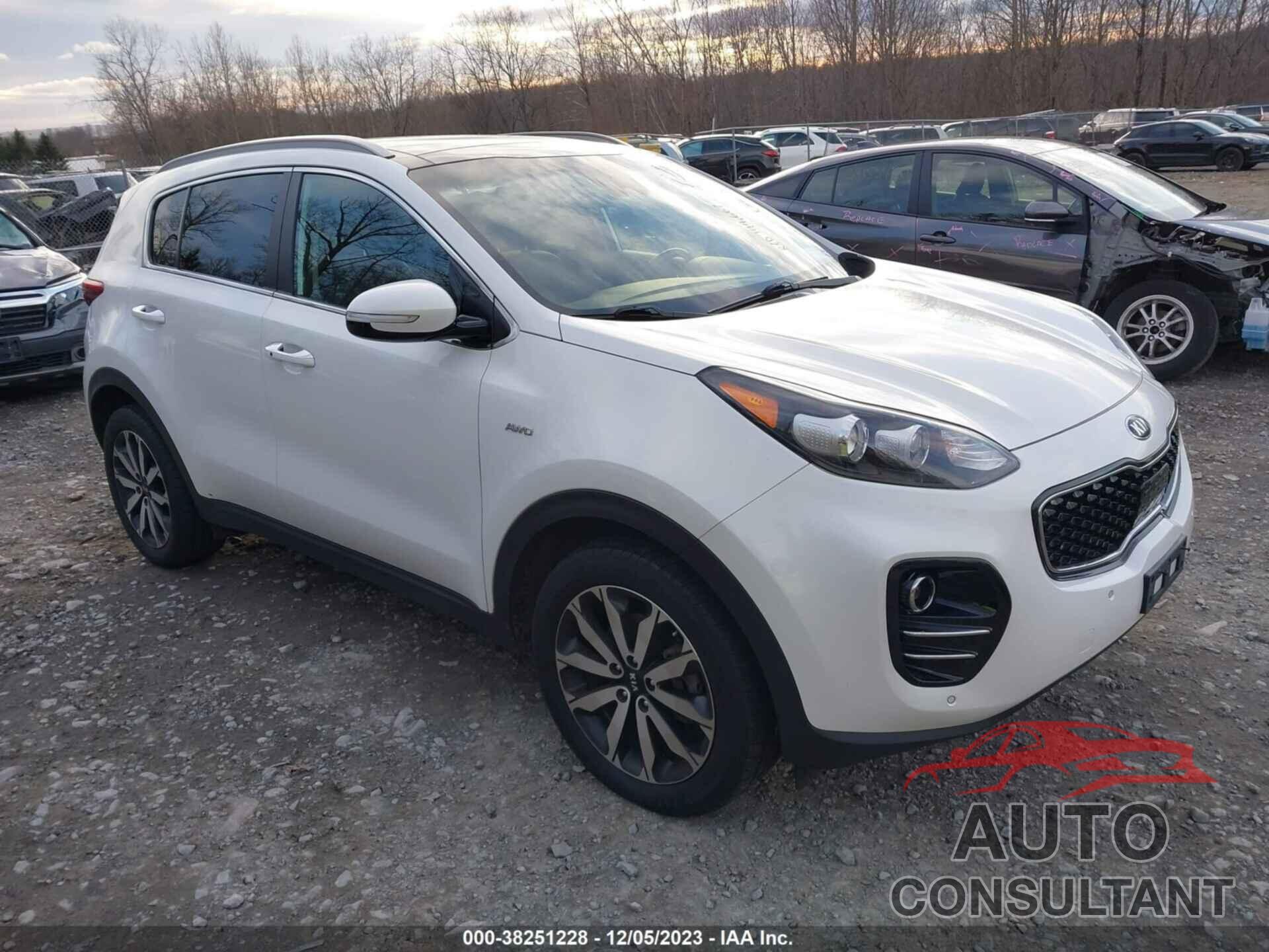 KIA SPORTAGE 2017 - KNDPNCAC9H7221965