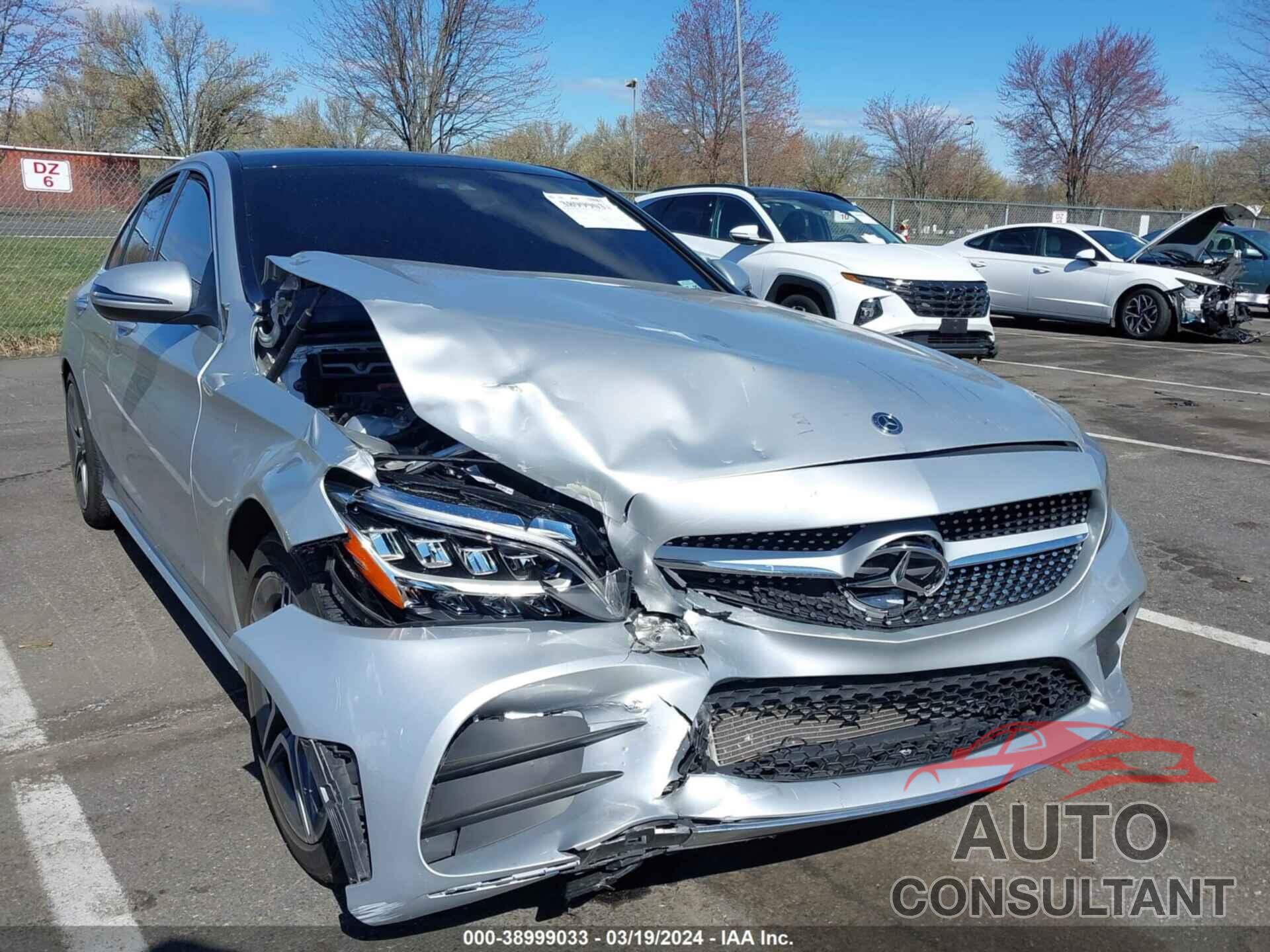 MERCEDES-BENZ C 300 2021 - W1KWF8EB9MR622640