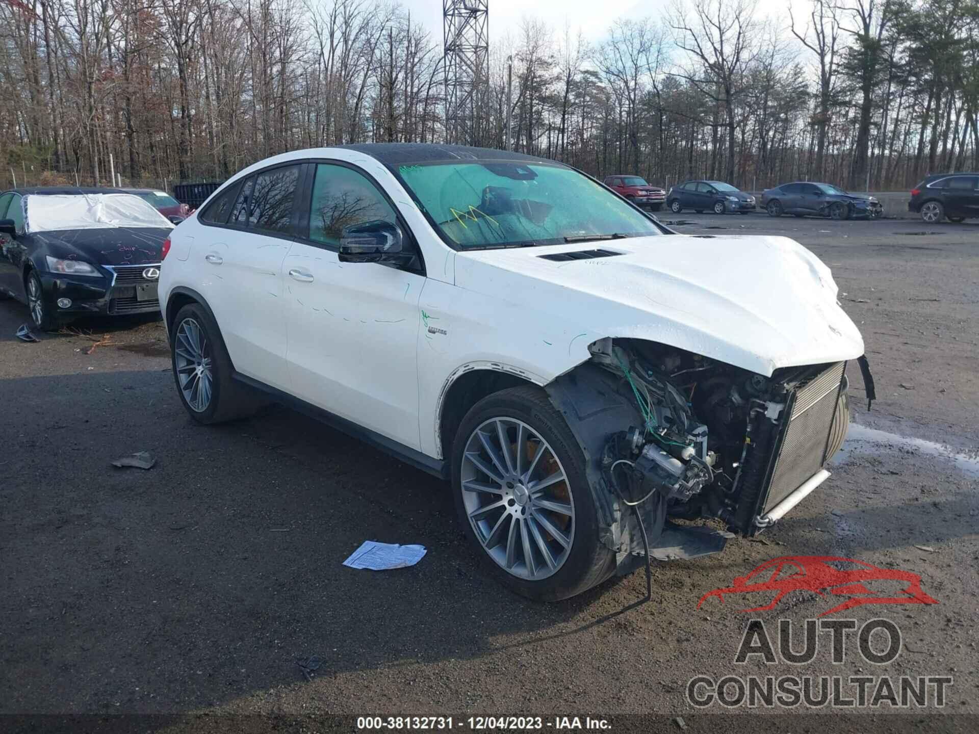 MERCEDES-BENZ GLE COUPE 2017 - 4JGED6EB4HA080086