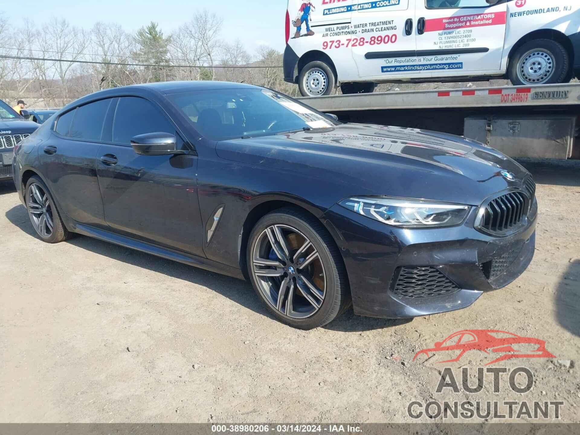 BMW 840I GRAN COUPE 2020 - WBAGV4C0XLCD46840