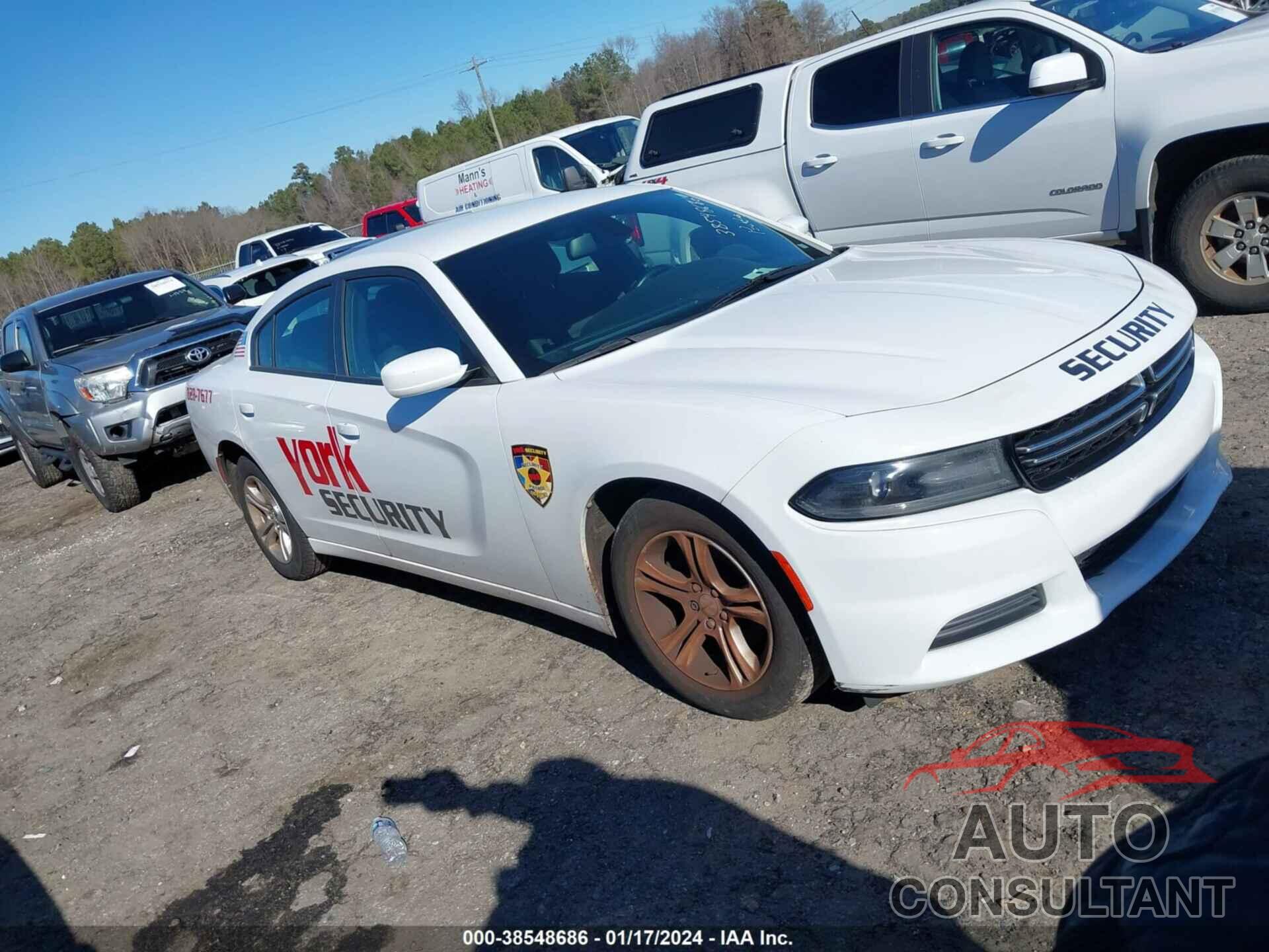 DODGE CHARGER 2016 - 2C3CDXBG6GH292607