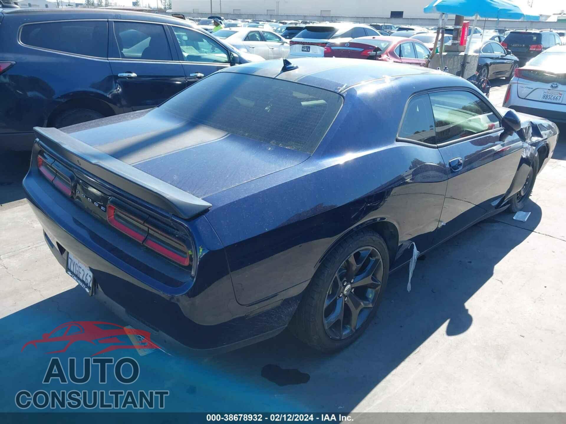 DODGE CHALLENGER 2017 - 2C3CDZAGXHH592603