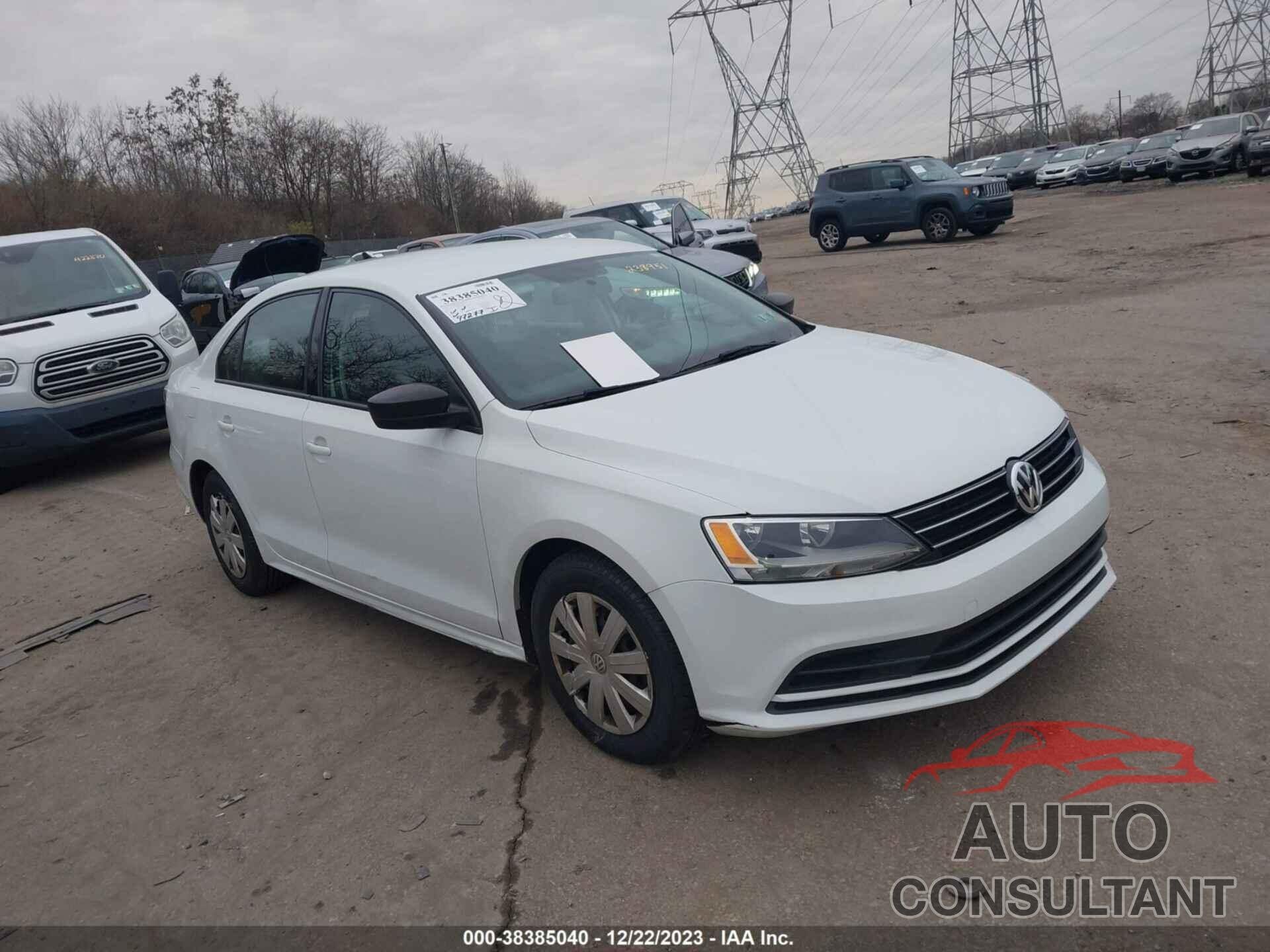 VOLKSWAGEN JETTA 2016 - 3VW267AJ8GM238951