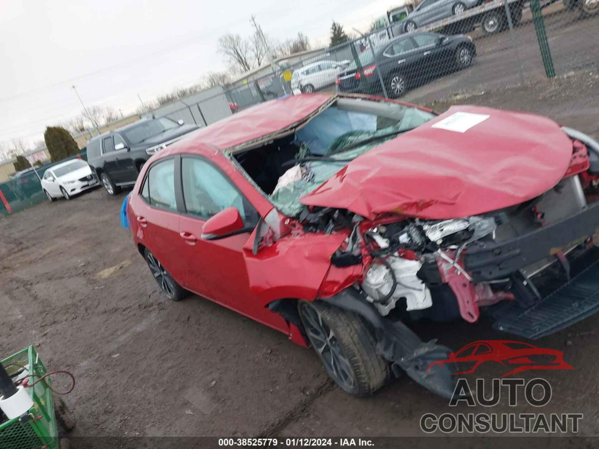 TOYOTA COROLLA 2019 - 2T1BURHE1KC180549