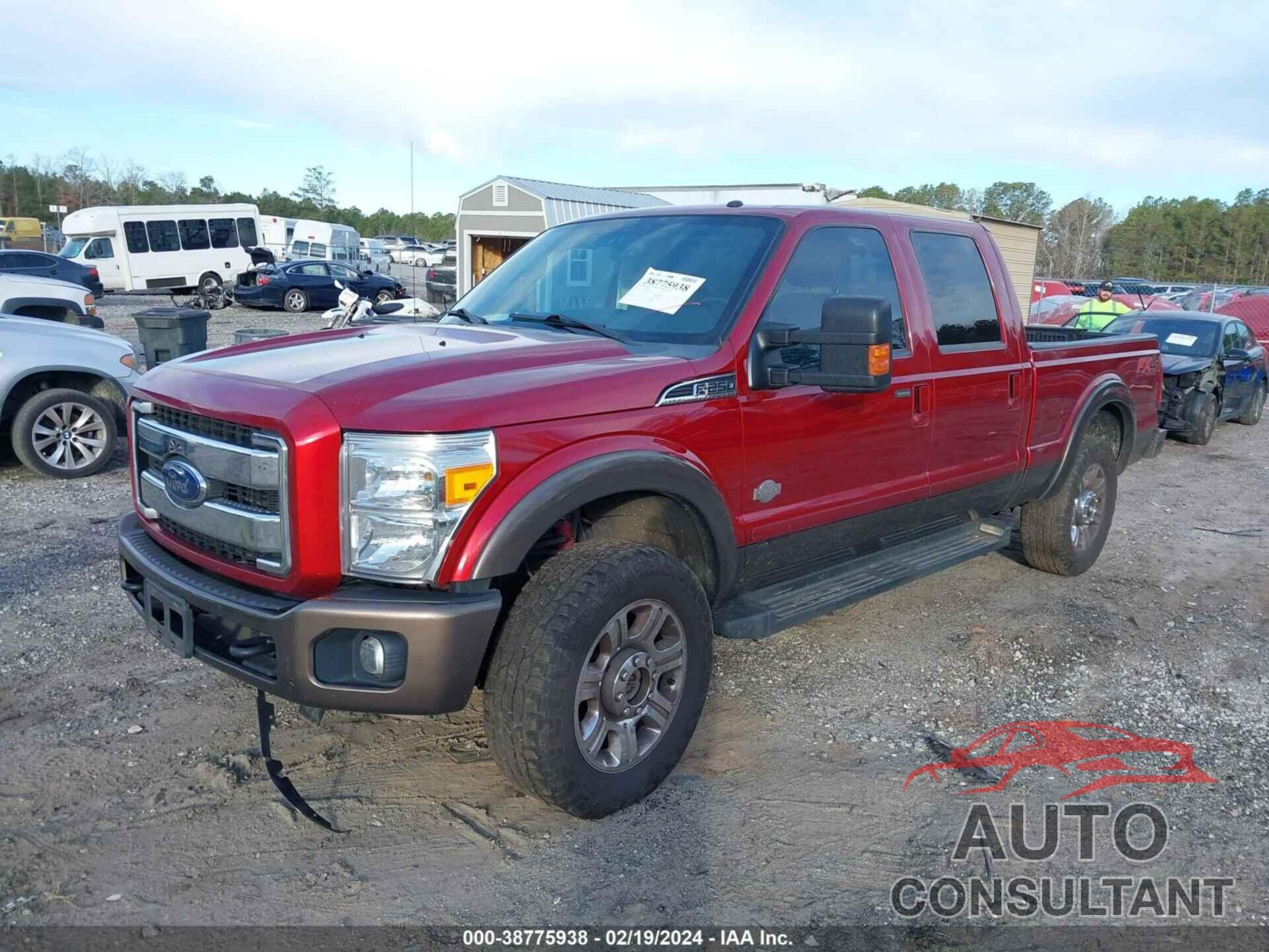 FORD F-250 2016 - 1FT7W2BT4GEC96878