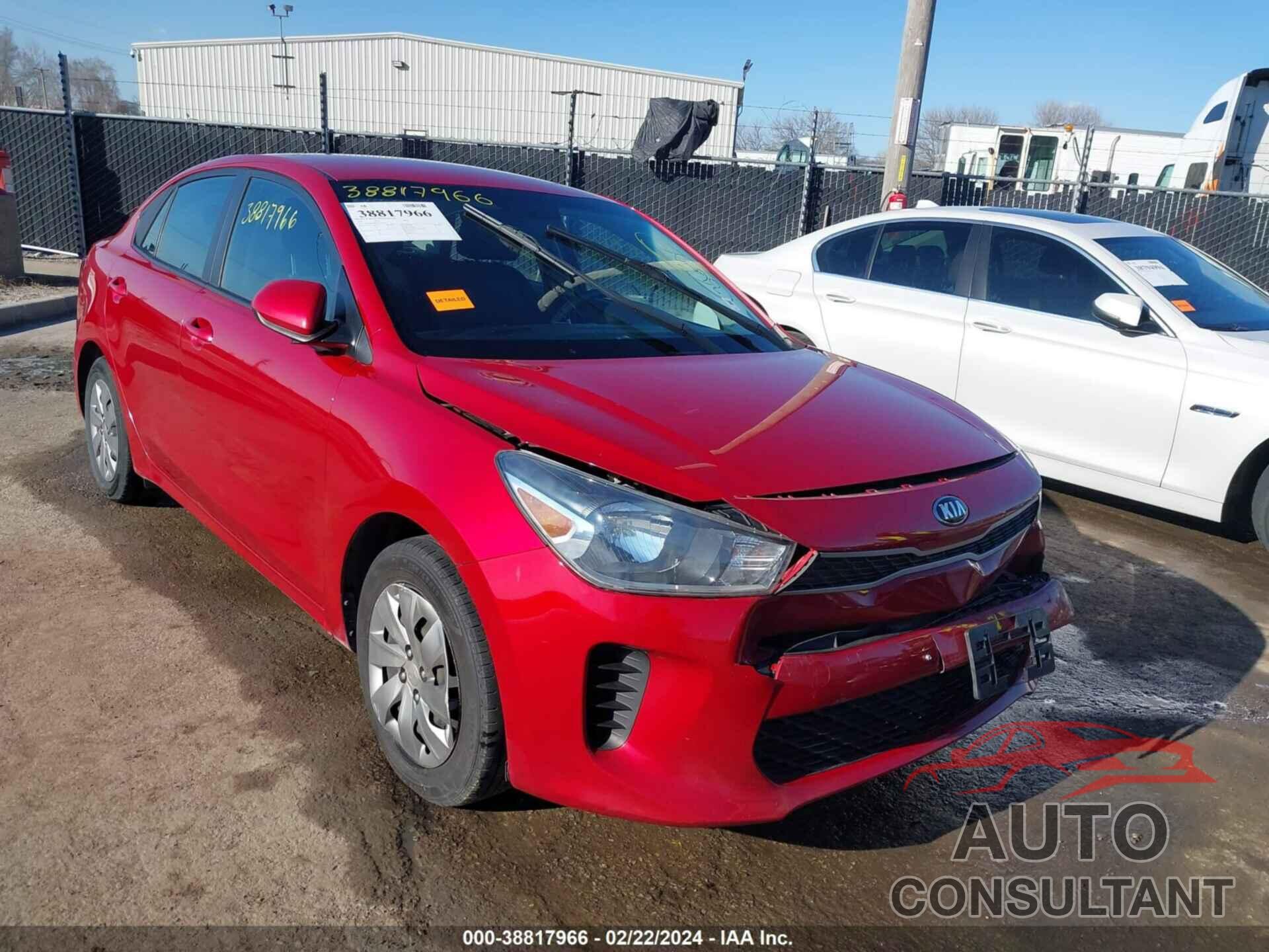 KIA RIO 2019 - 3KPA24ABXKE226076