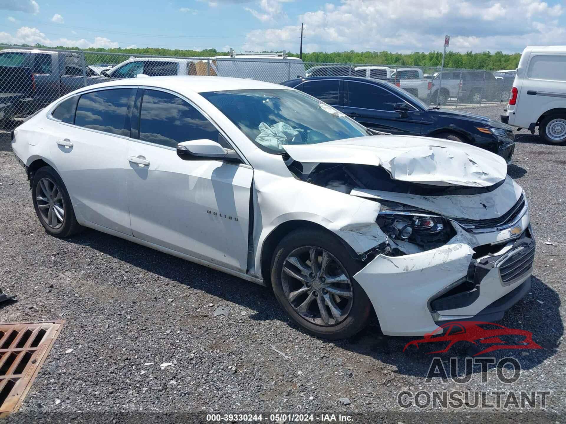 CHEVROLET MALIBU 2016 - 1G1ZE5ST9GF310788