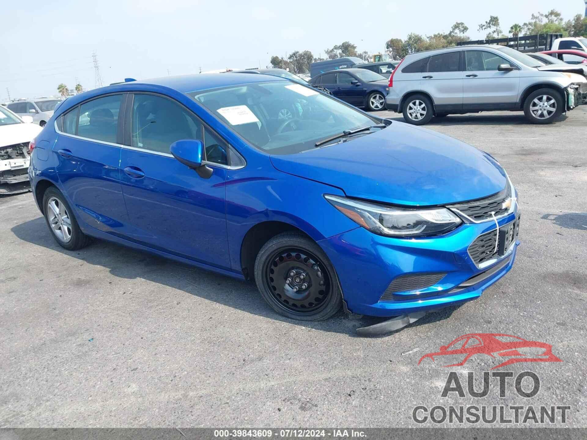 CHEVROLET CRUZE 2018 - 3G1BE6SM8JS655054