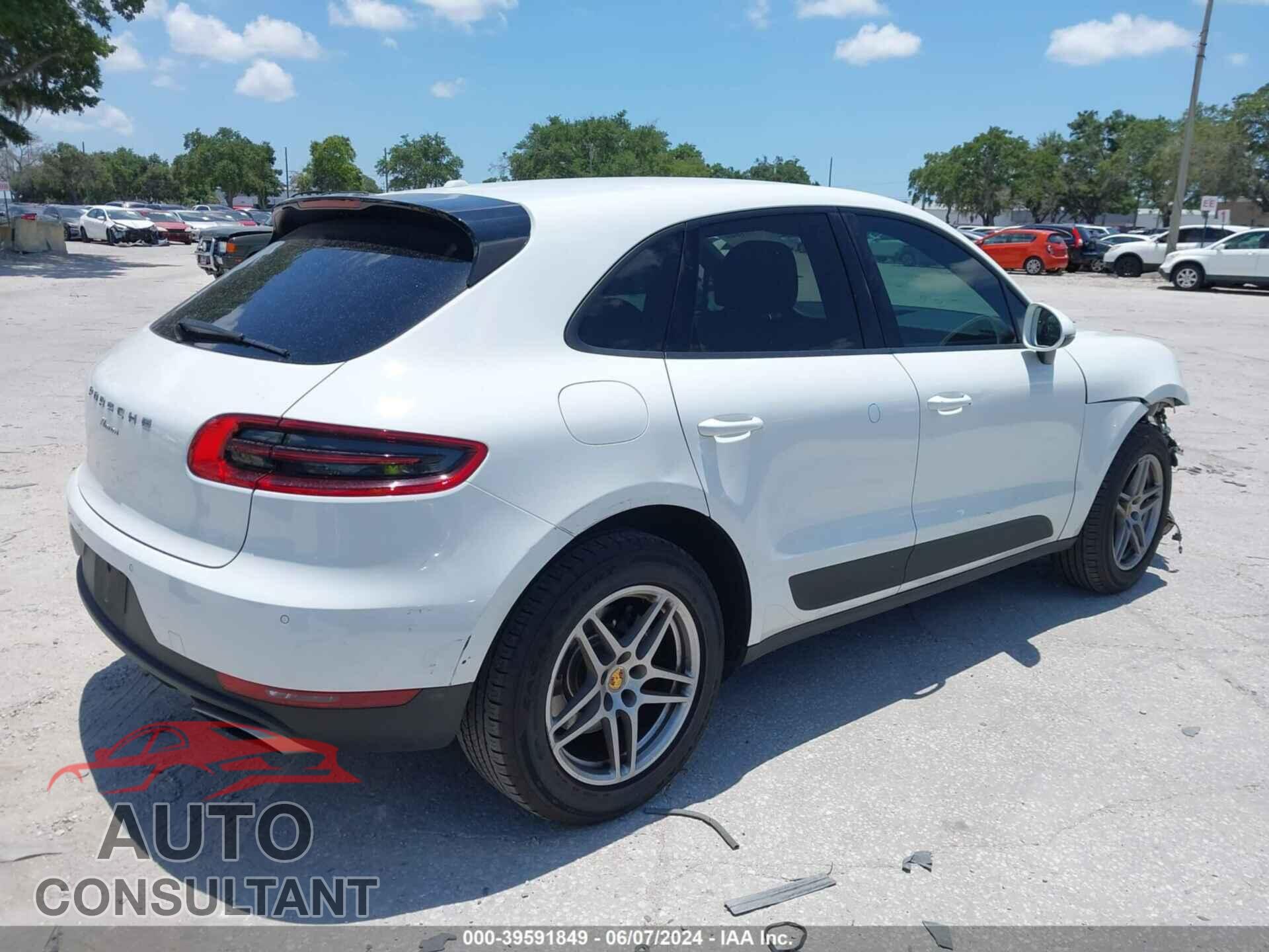 PORSCHE MACAN 2017 - WP1AA2A57HLB07272