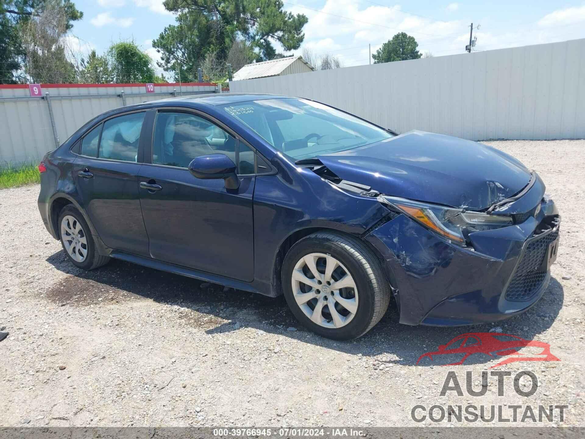 TOYOTA COROLLA 2021 - 5YFEPMAE2MP231500