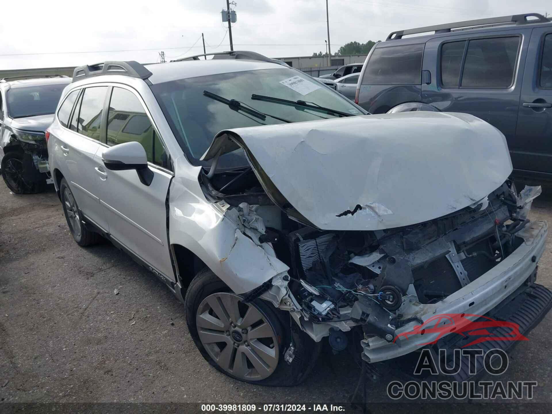 SUBARU OUTBACK 2018 - 4S4BSAFC8J3230326
