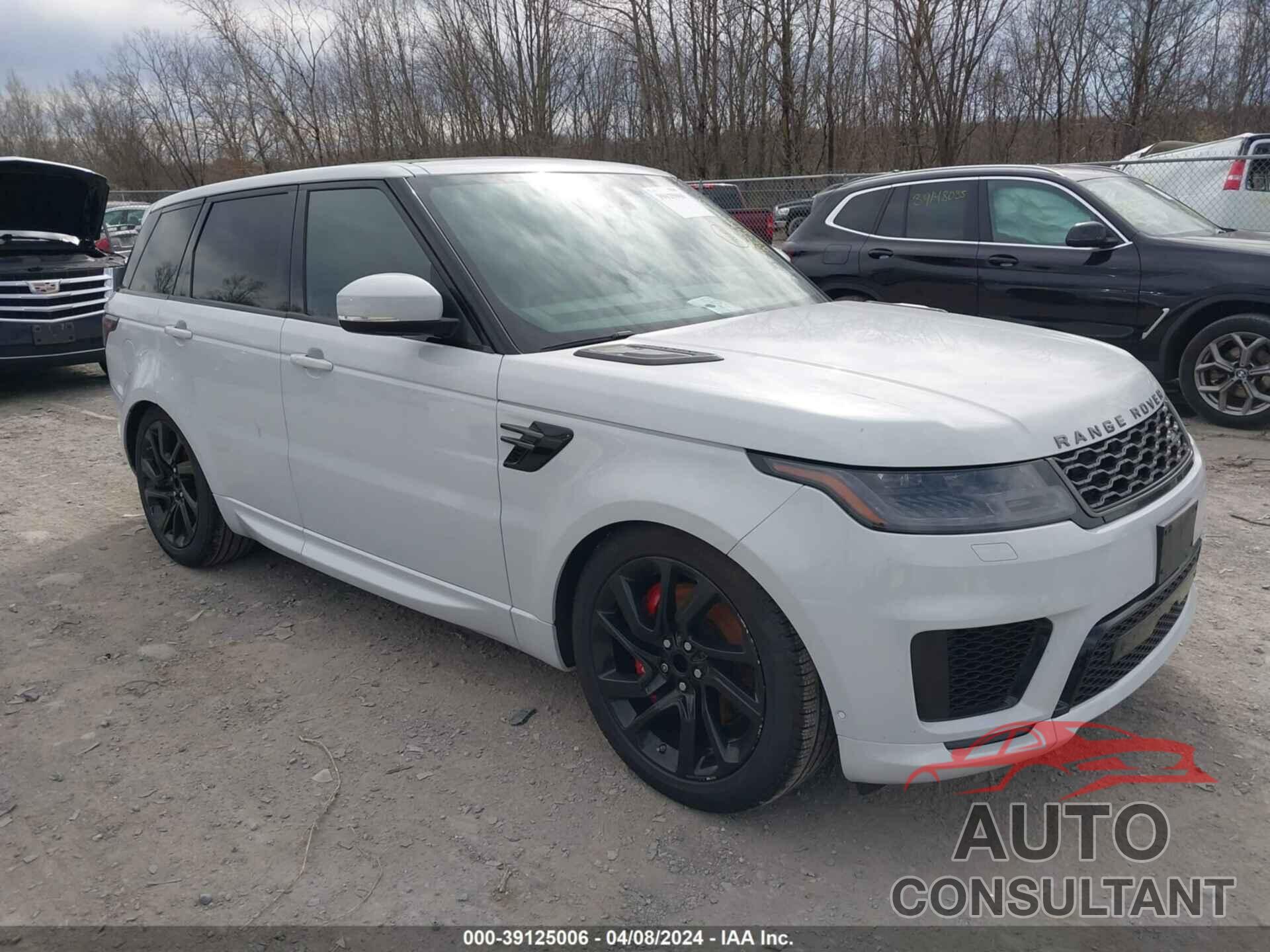 LAND ROVER RANGE ROVER SPORT 2019 - SALWR2REXKA848886