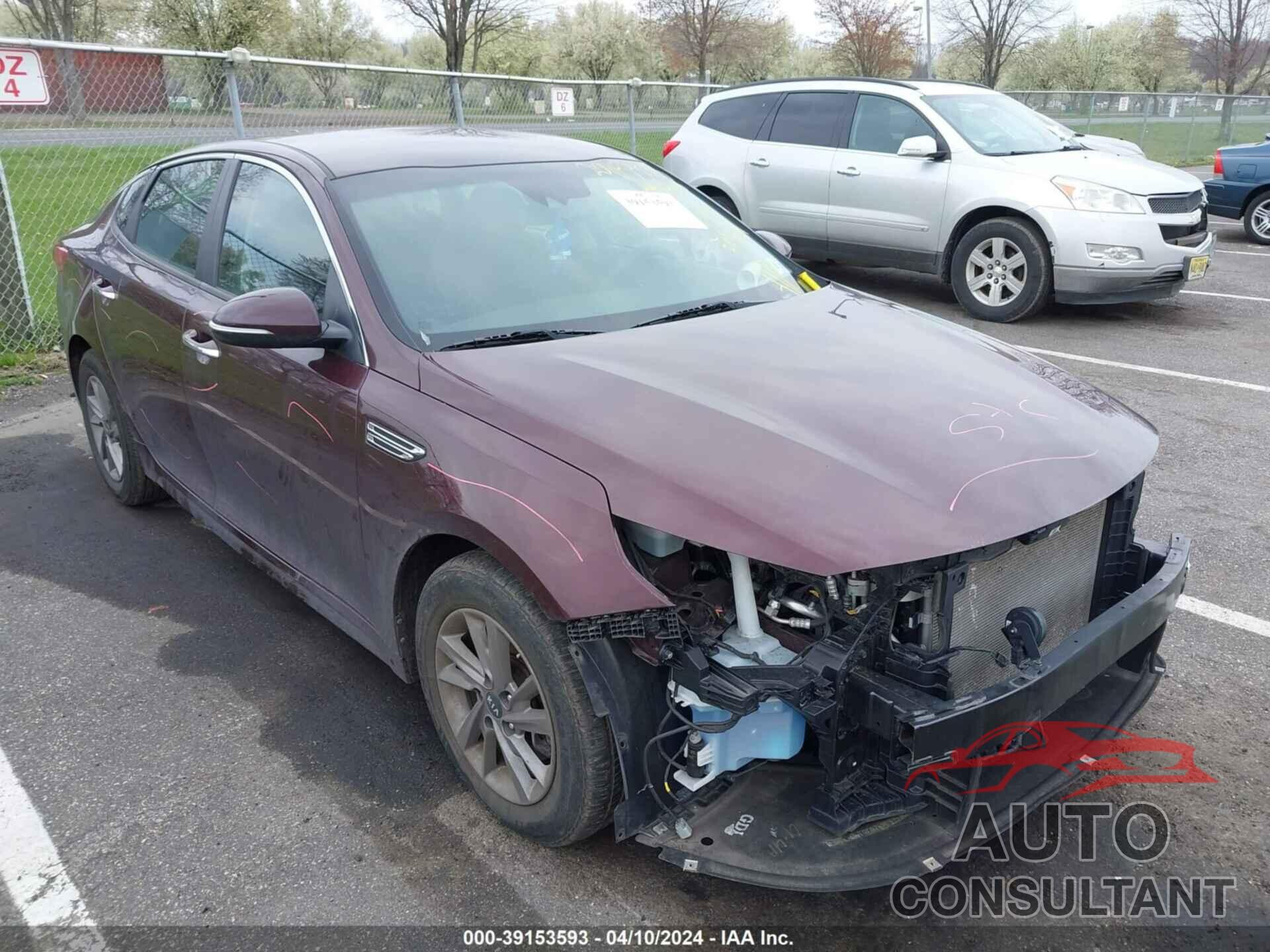 KIA OPTIMA 2020 - 5XXGT4L30LG407225