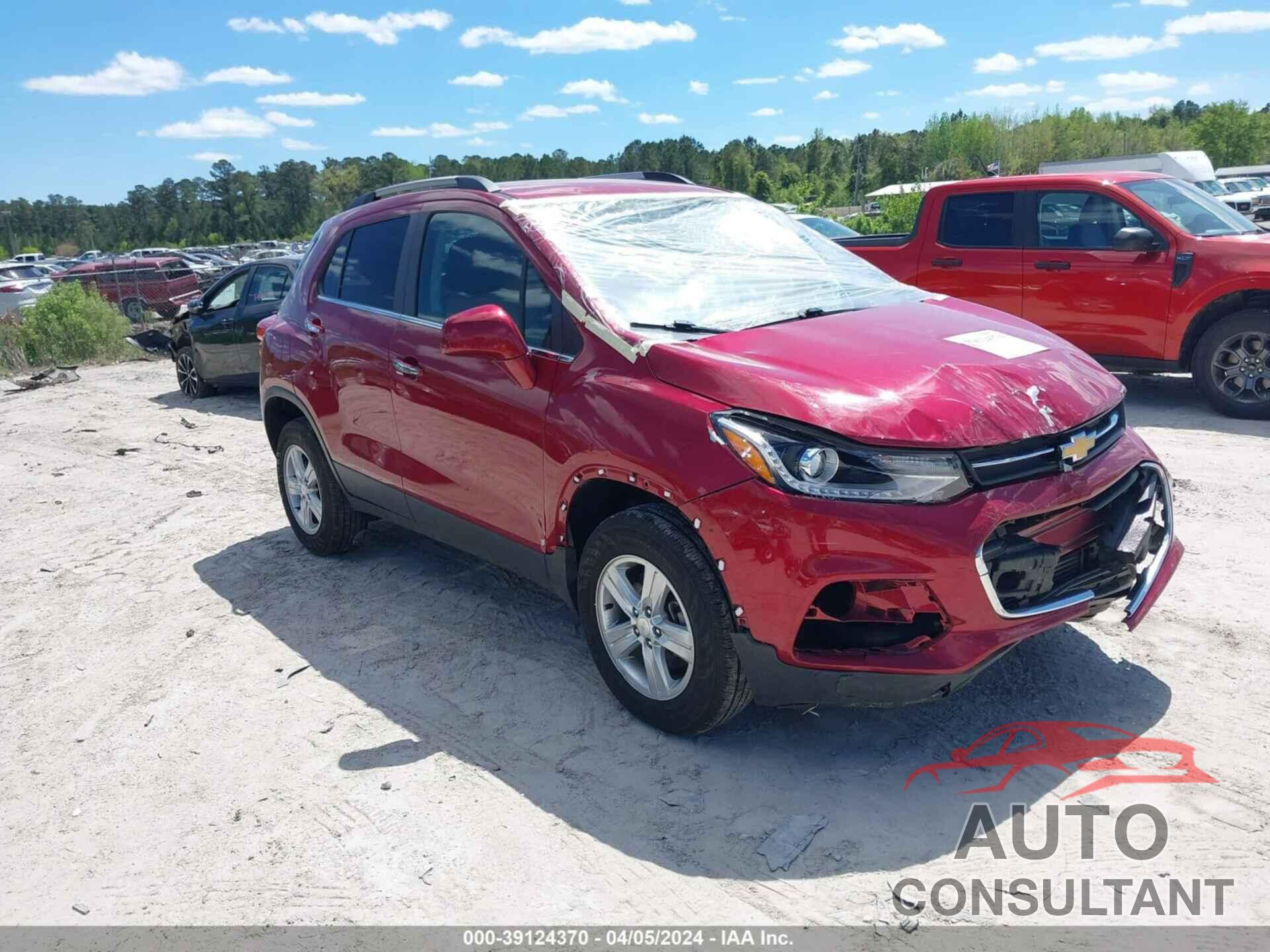 CHEVROLET TRAX 2020 - 3GNCJPSB3LL251921