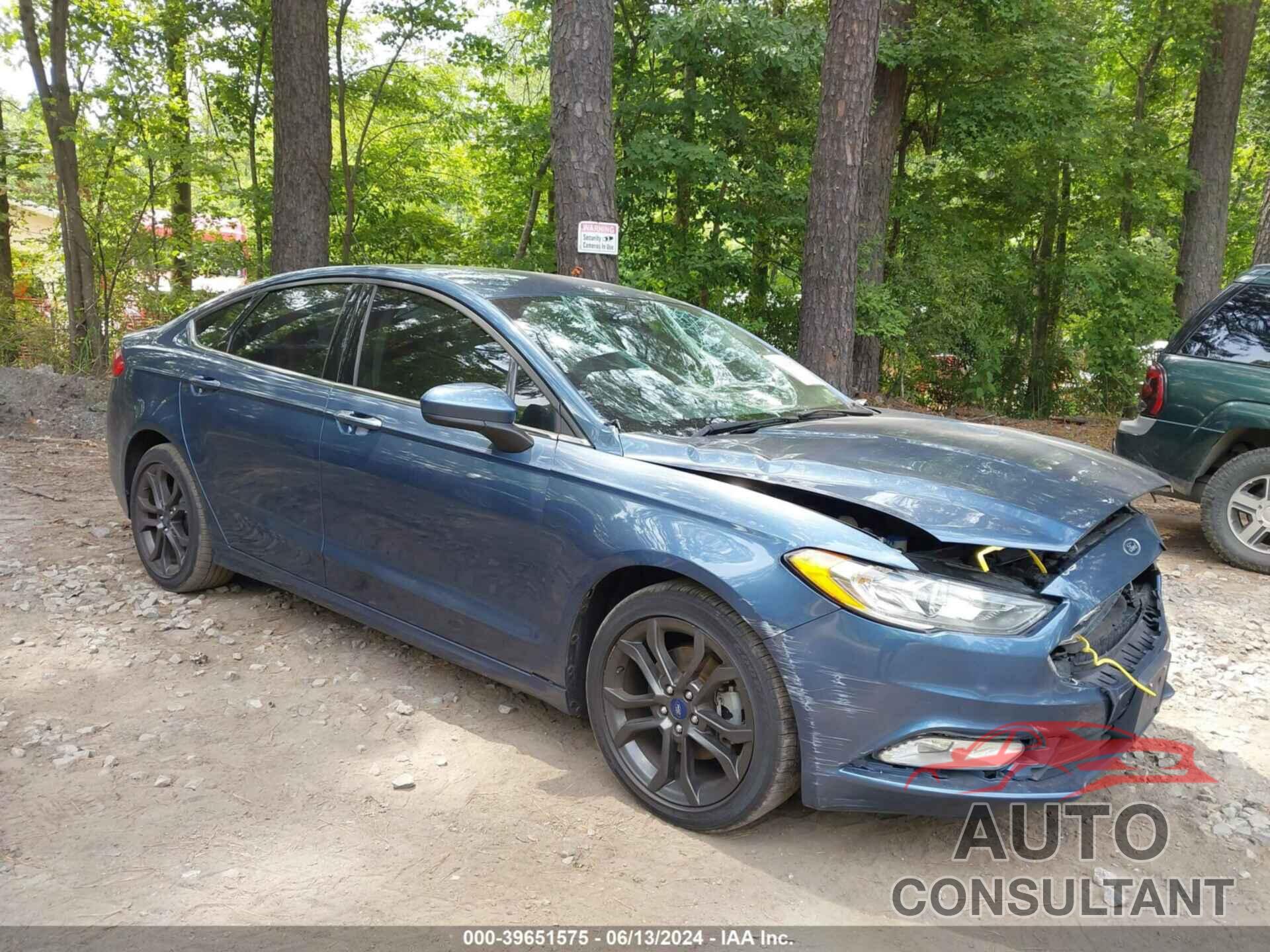 FORD FUSION 2018 - 3FA6P0HD8JR179411