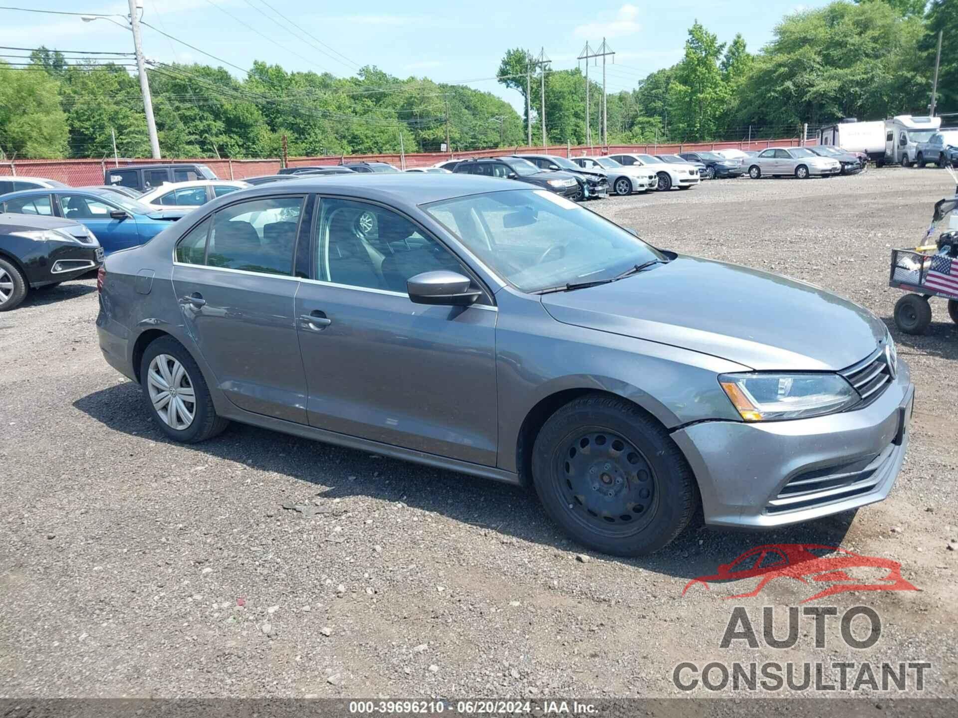 VOLKSWAGEN JETTA 2017 - 3VW2B7AJ8HM391066