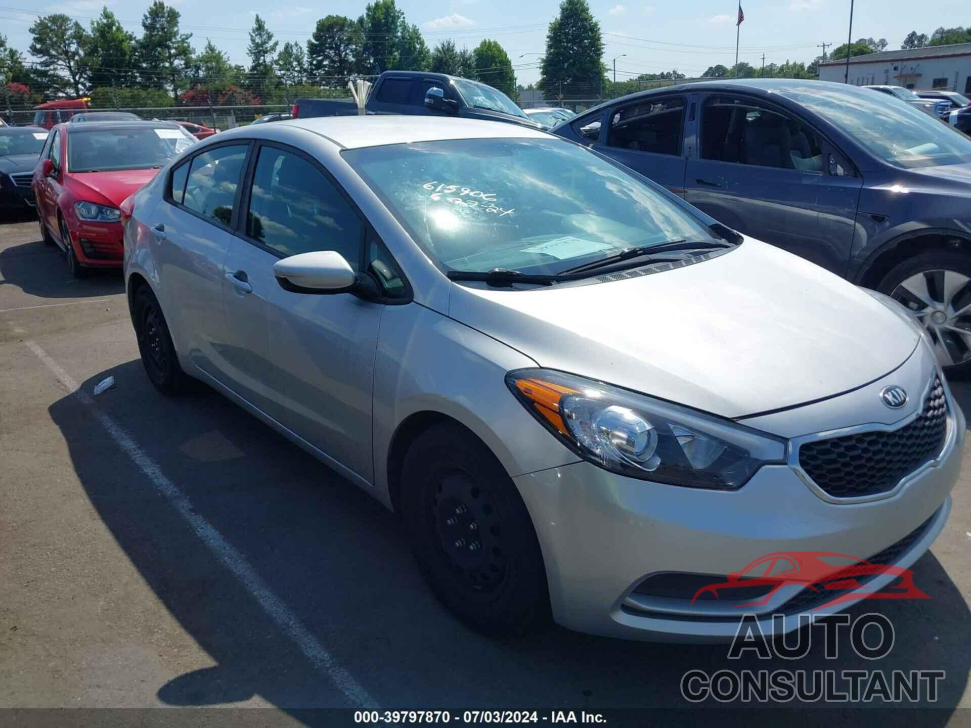 KIA FORTE 2016 - KNAFK4A68G5615906