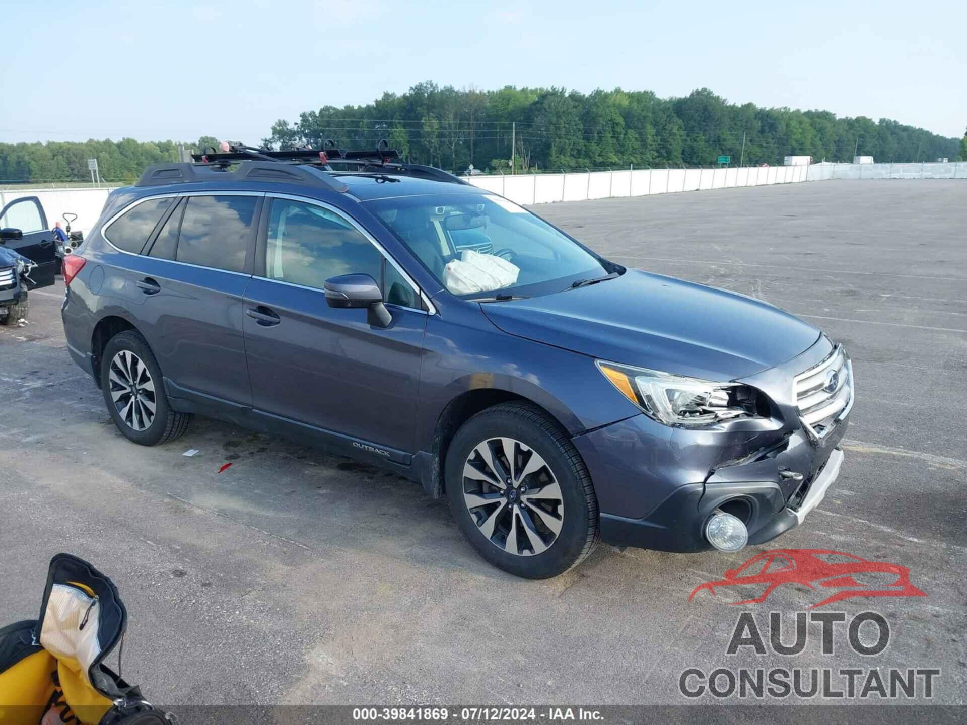 SUBARU OUTBACK 2016 - 4S4BSBNC0G3286616