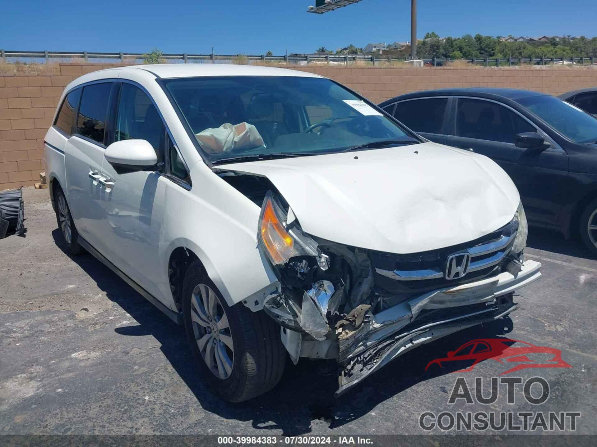 HONDA ODYSSEY 2016 - 5FNRL5H37GB145347