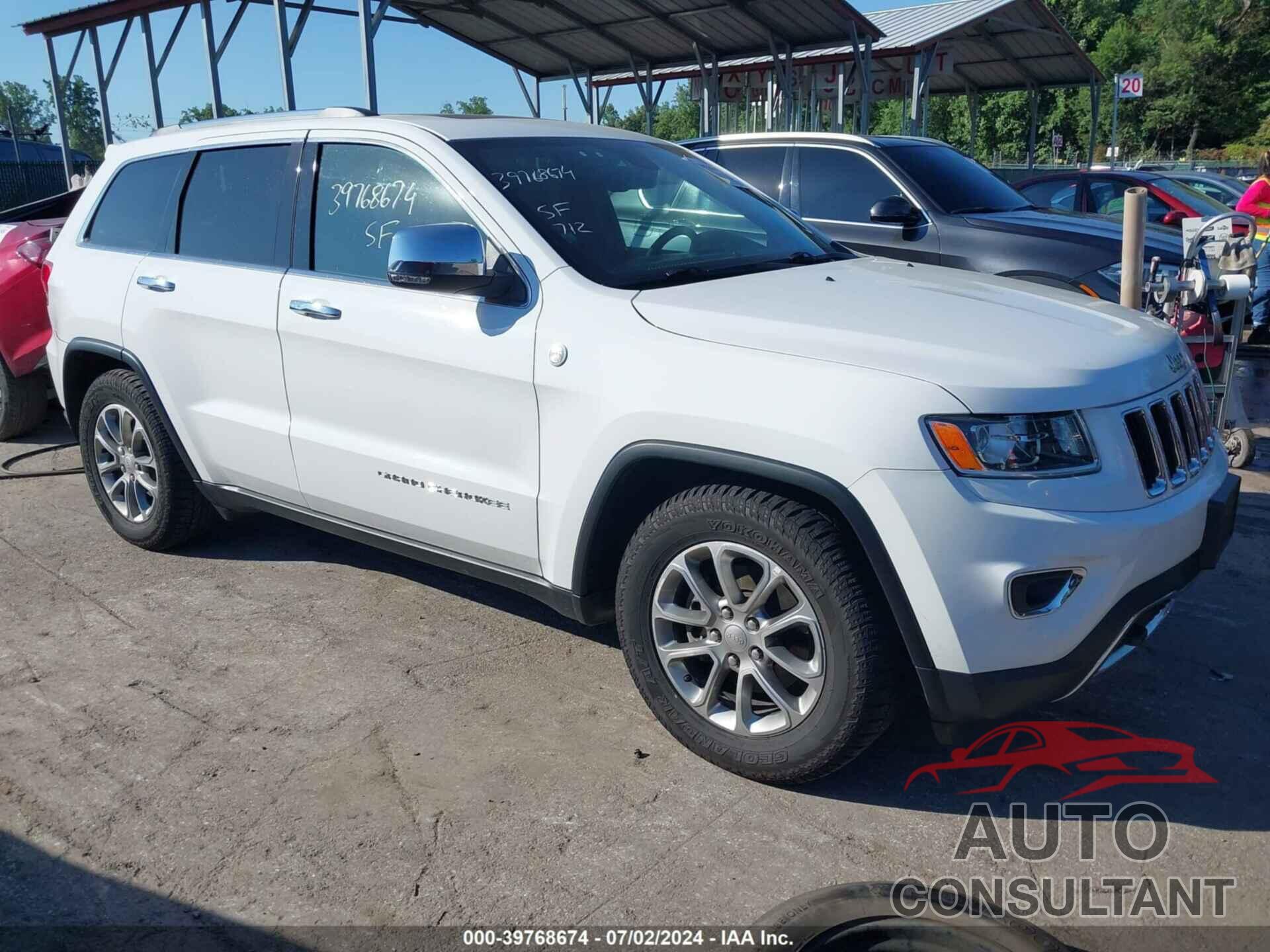 JEEP GRAND CHEROKEE 2016 - 1C4RJFBG2GC492153