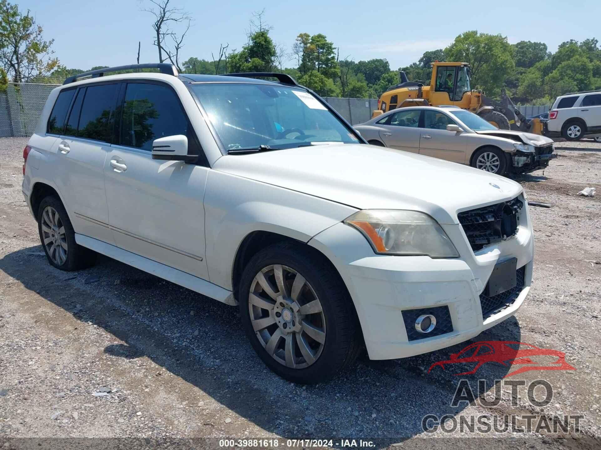 MERCEDES-BENZ GLK 350 2010 - WDCGG8HB7AF278899