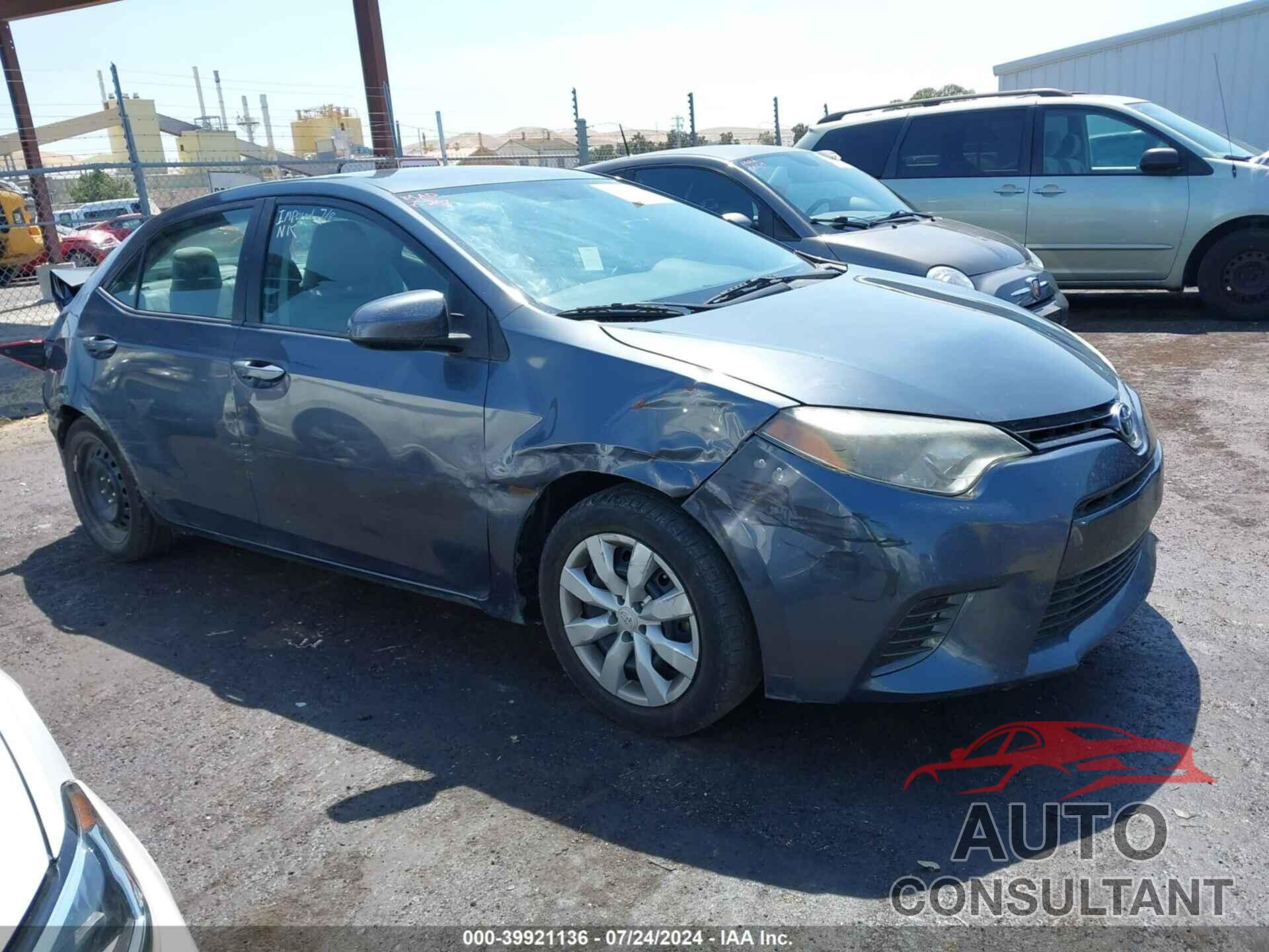 TOYOTA COROLLA 2016 - 5YFBURHE0GP559260