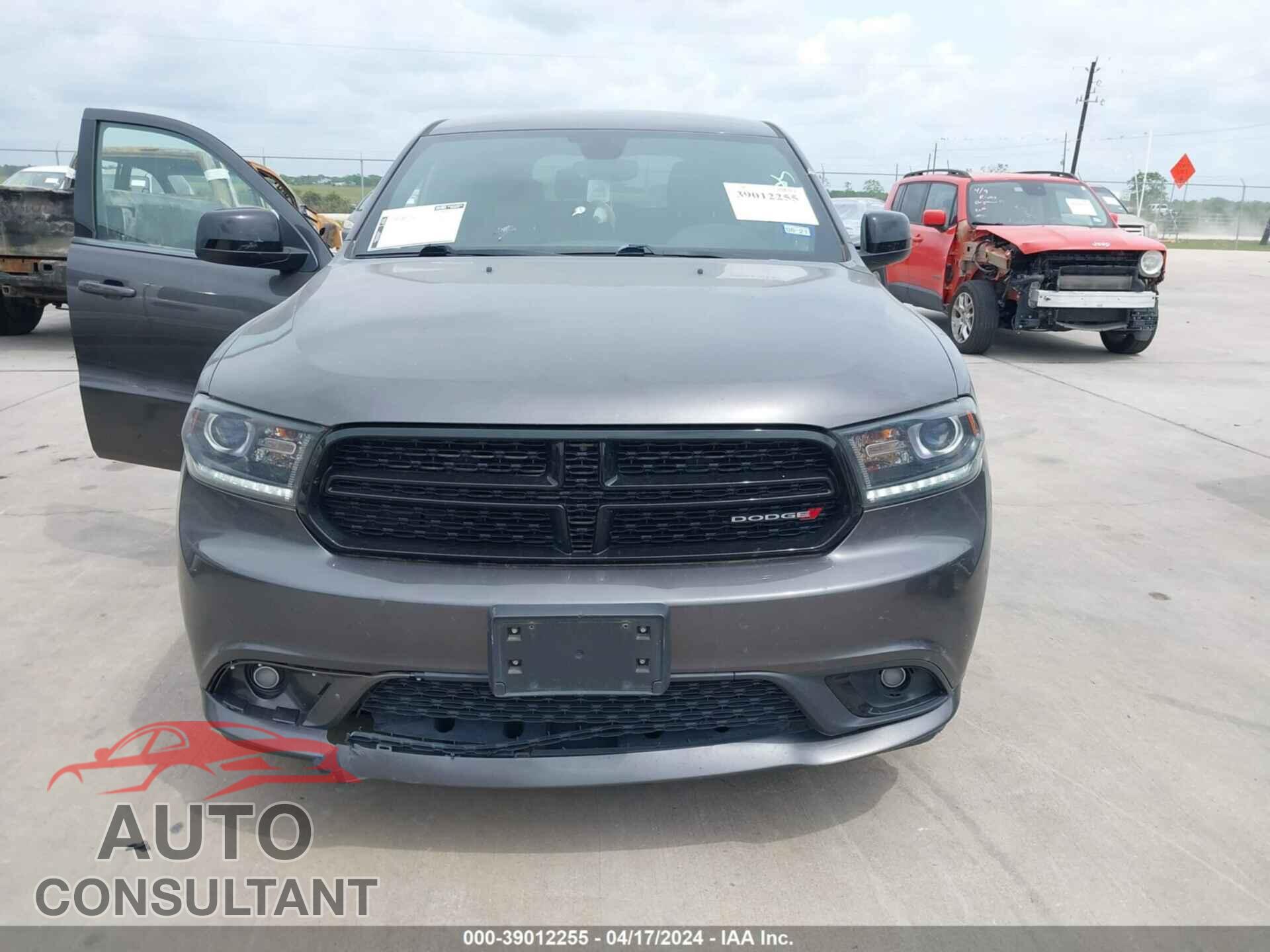 DODGE DURANGO 2019 - 1C4RDHAGXKC573270