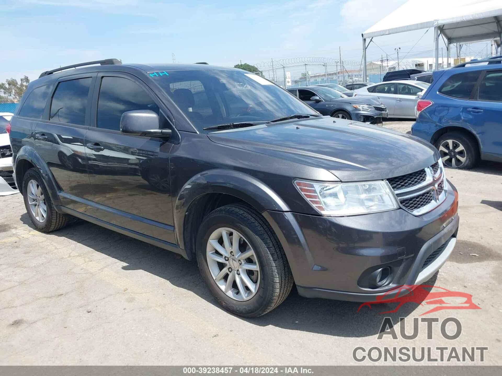 DODGE JOURNEY 2017 - 3C4PDCBG9HT526589