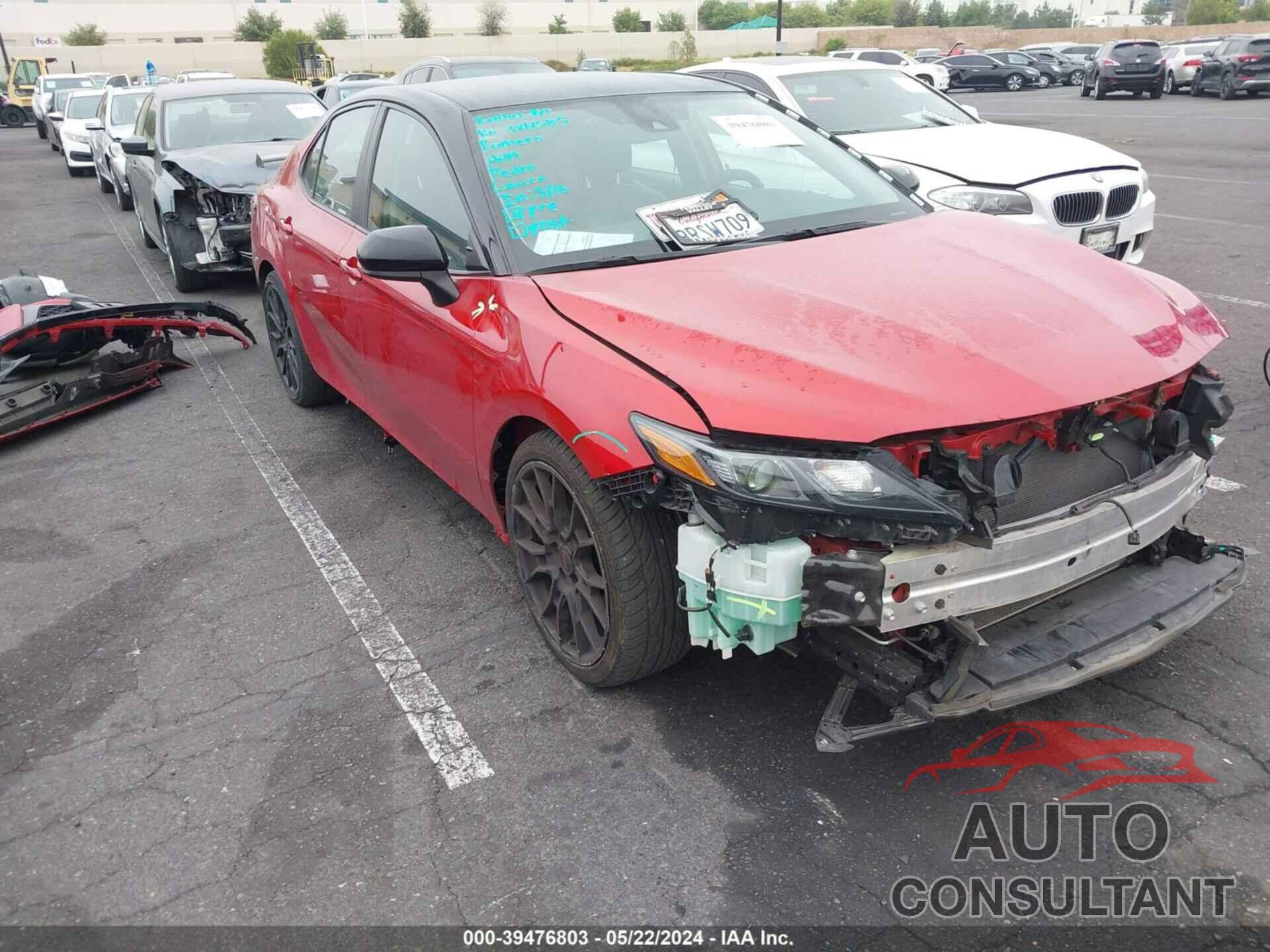 TOYOTA CAMRY 2020 - 4T1NZ1AK1LU042719