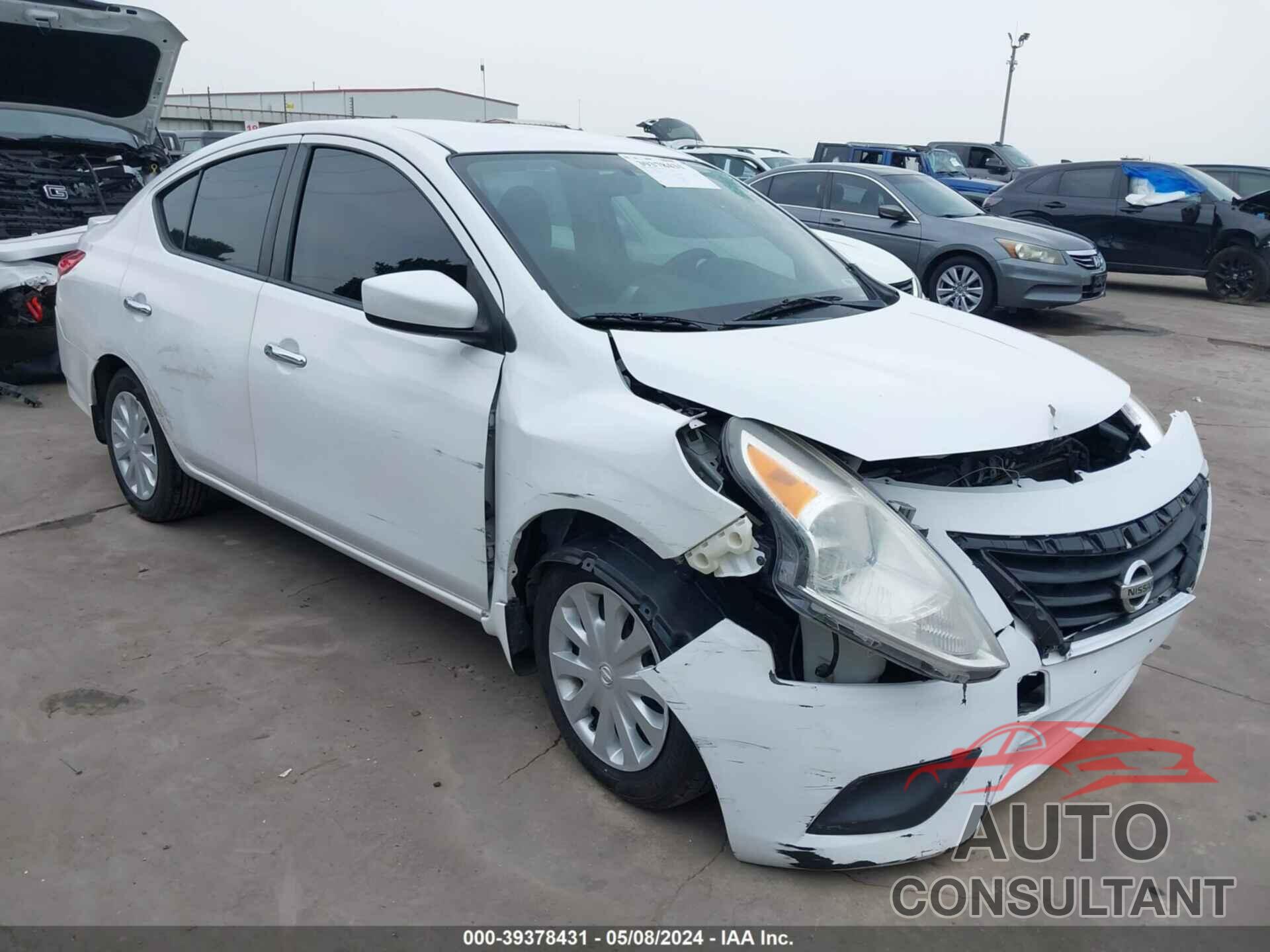 NISSAN VERSA 2017 - 3N1CN7AP7HL850583