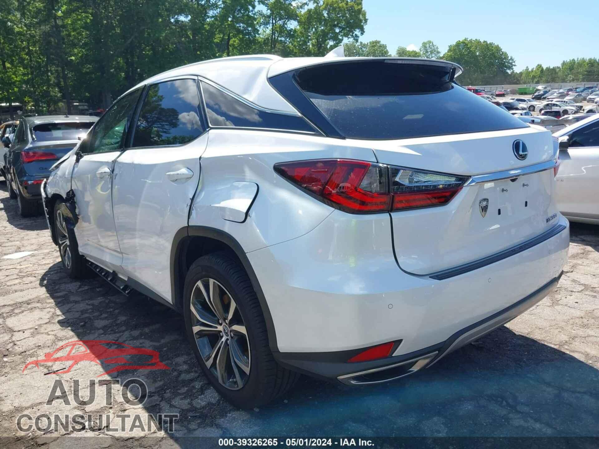 LEXUS RX 2020 - 2T2HZMAA7LC158719