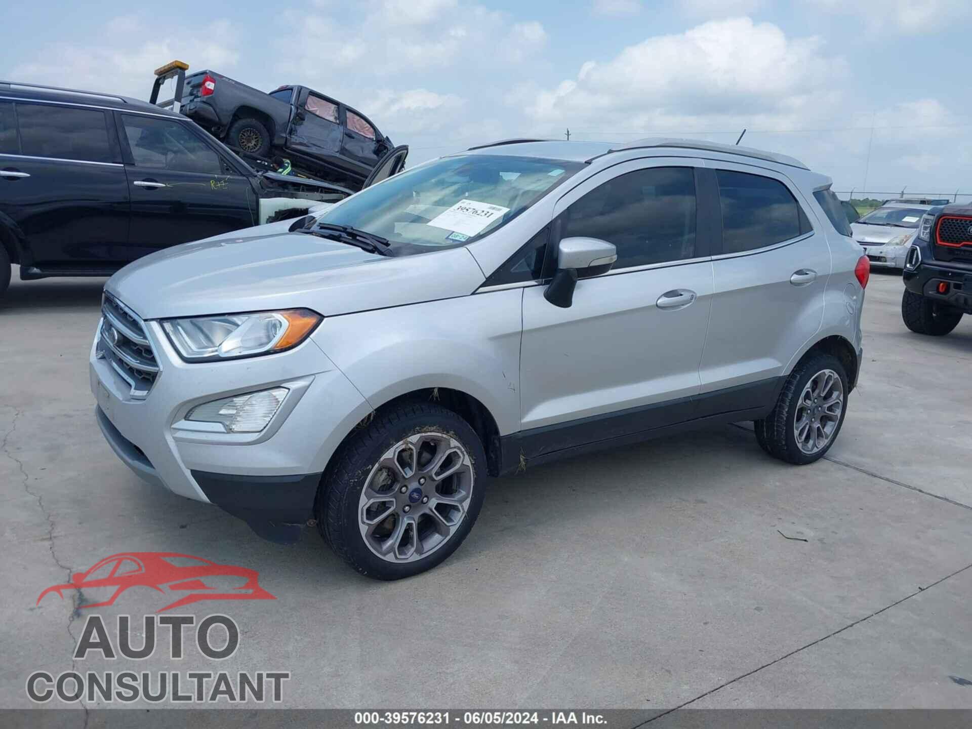 FORD ECOSPORT 2020 - MAJ6S3KL9LC334825