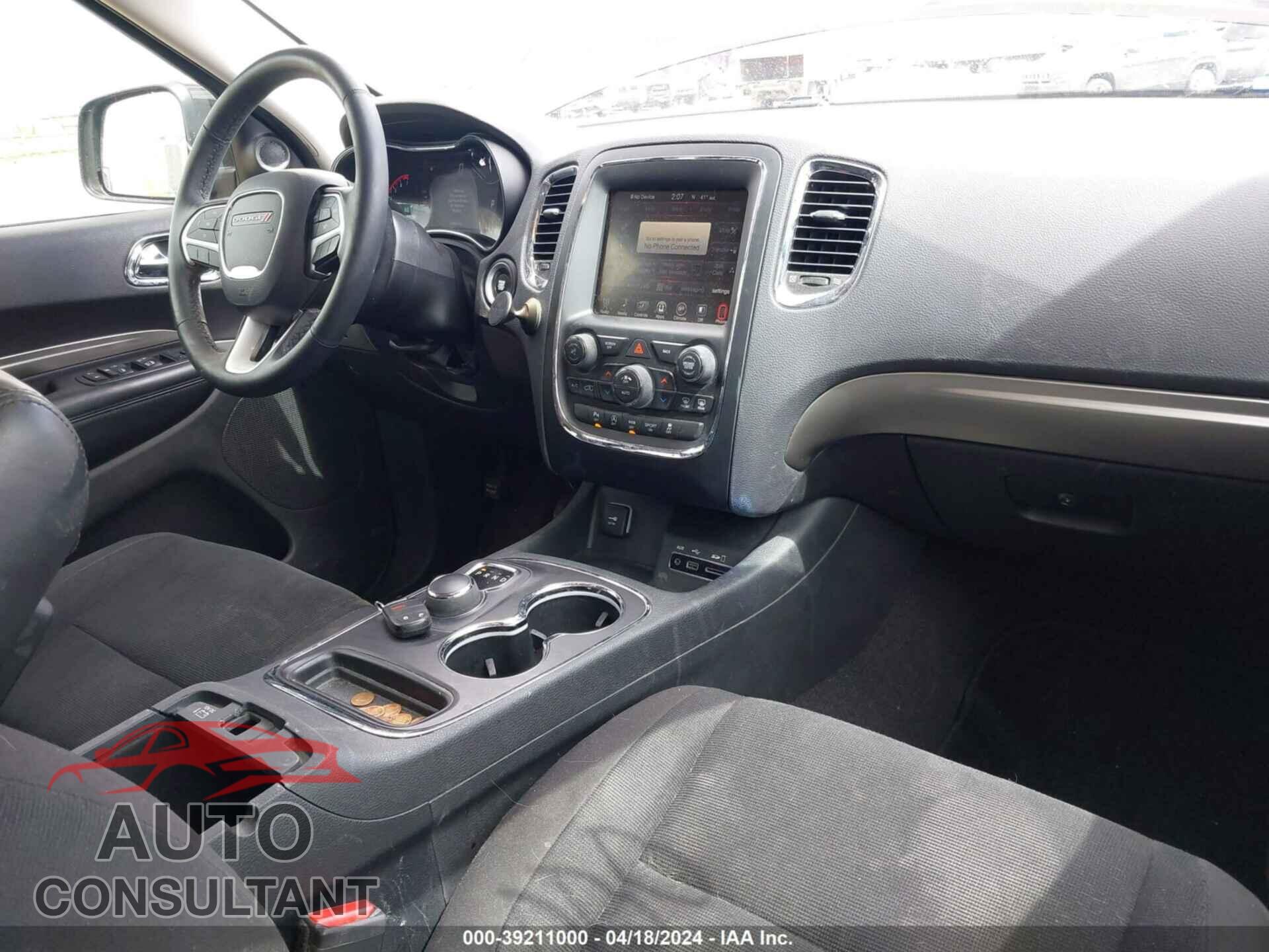 DODGE DURANGO 2017 - 1C4RDJAG6HC824026