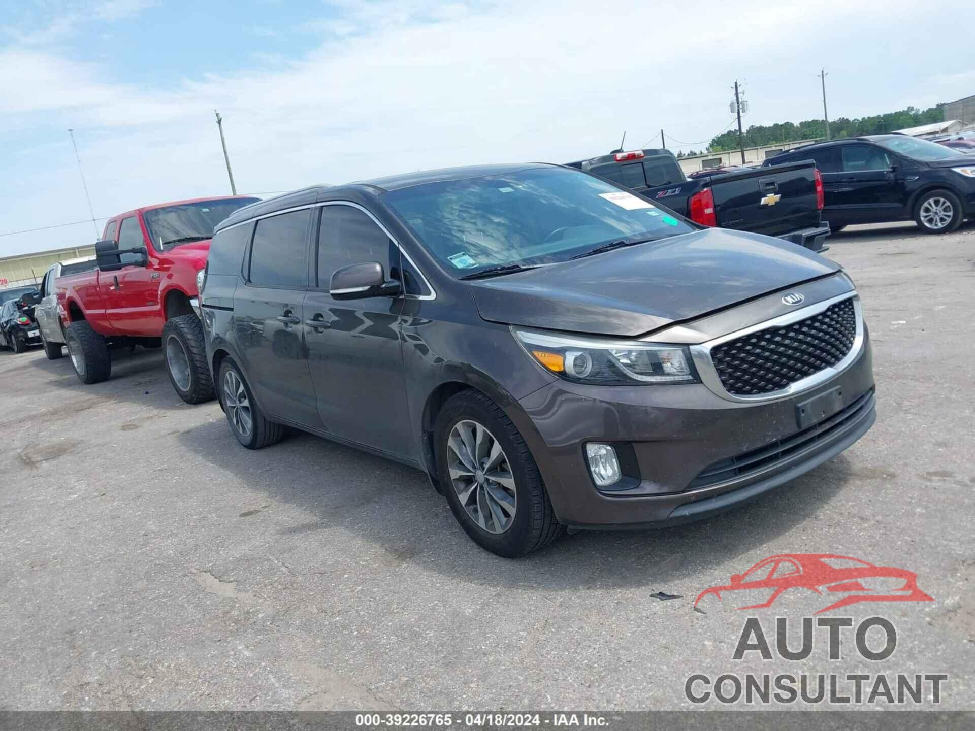 KIA SEDONA 2016 - KNDMC5C19G6169211