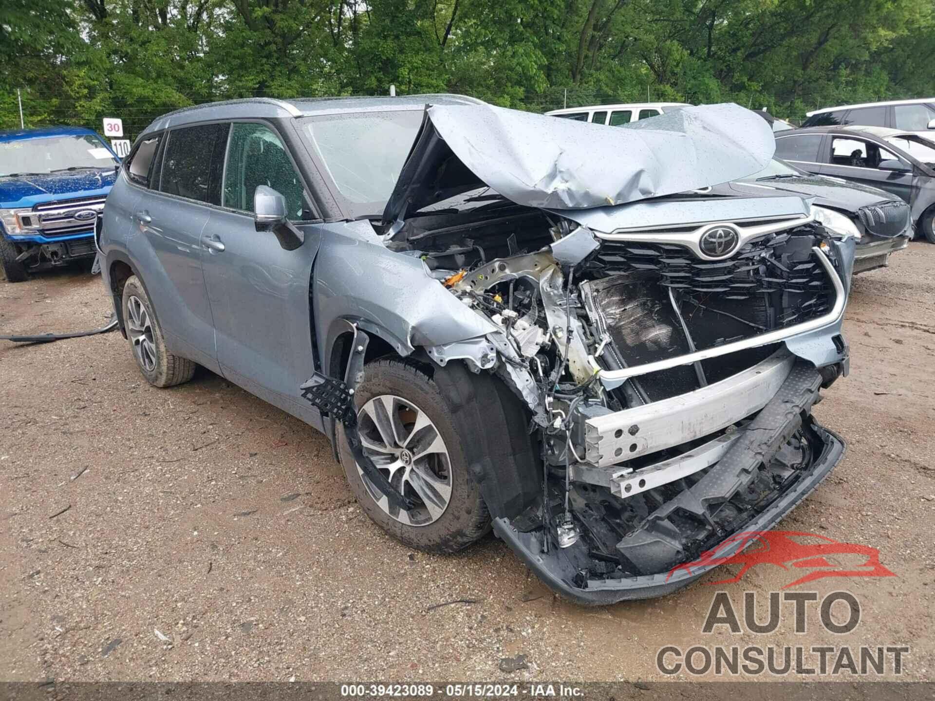 TOYOTA HIGHLANDER 2020 - 5TDGZRBH6LS021867