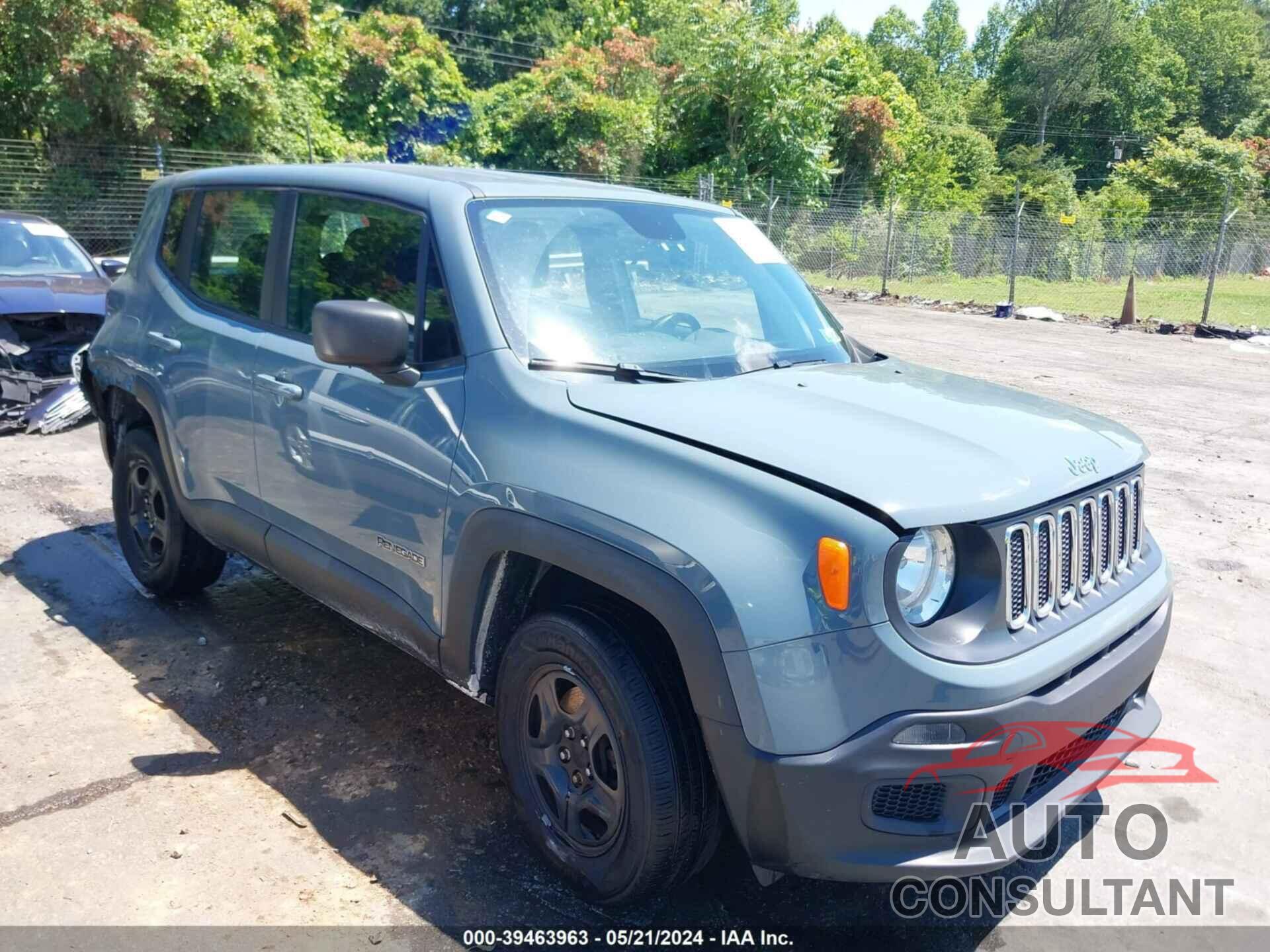 JEEP RENEGADE 2018 - ZACCJBAB1JPJ41304